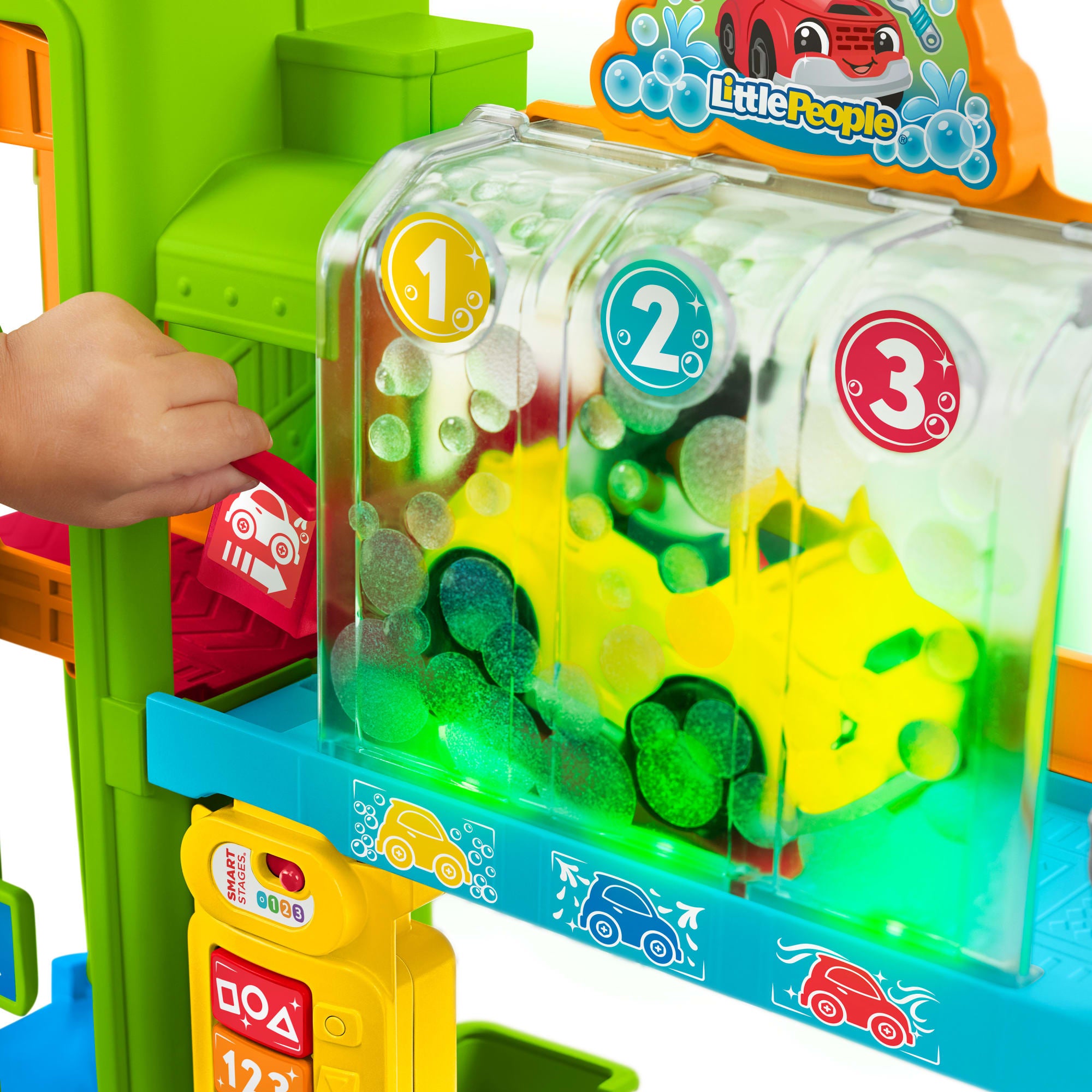 Fisher-Price Little People Set de Juego Garage de Vehículos