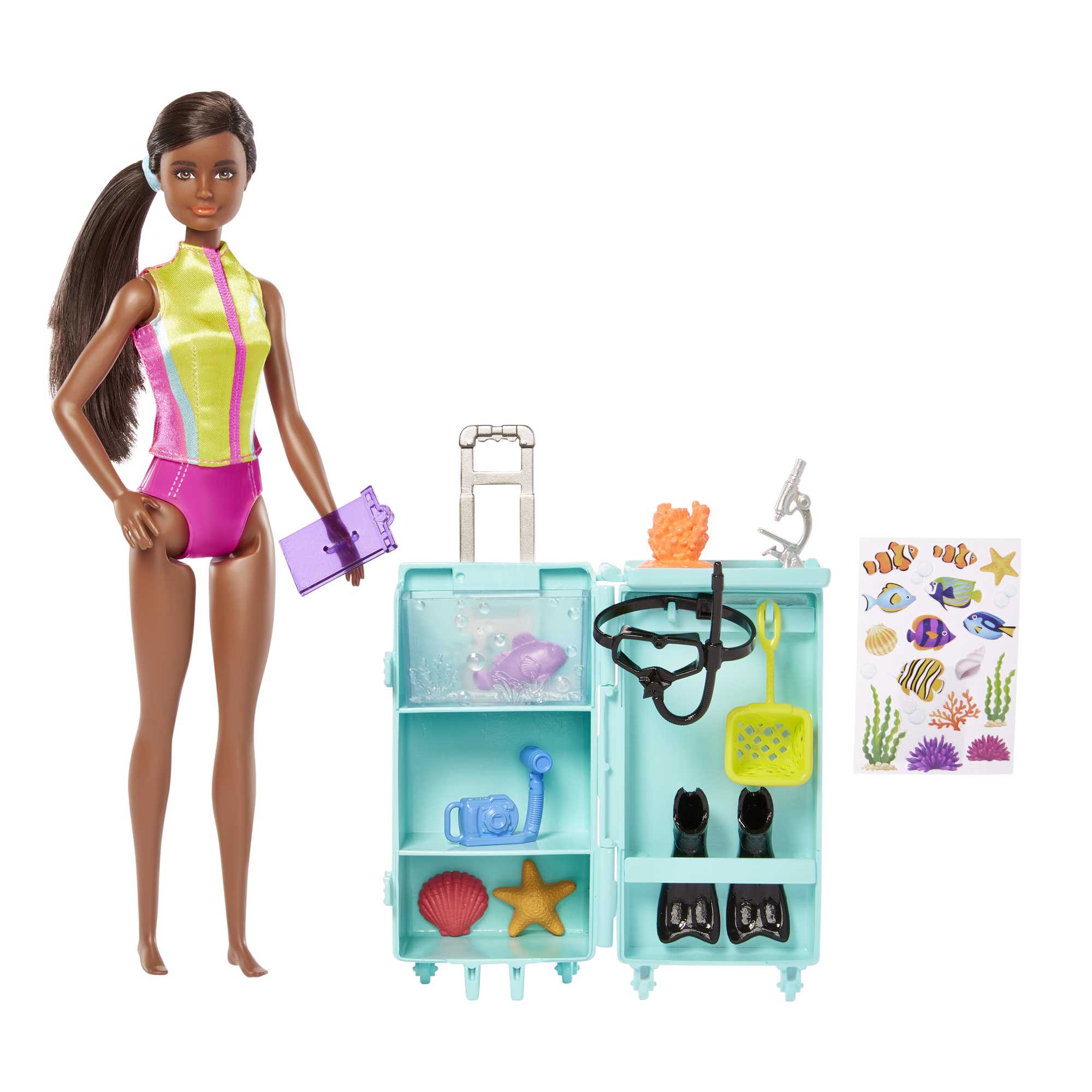 Barbie Doll and Accessories, Marine Biologist Playset