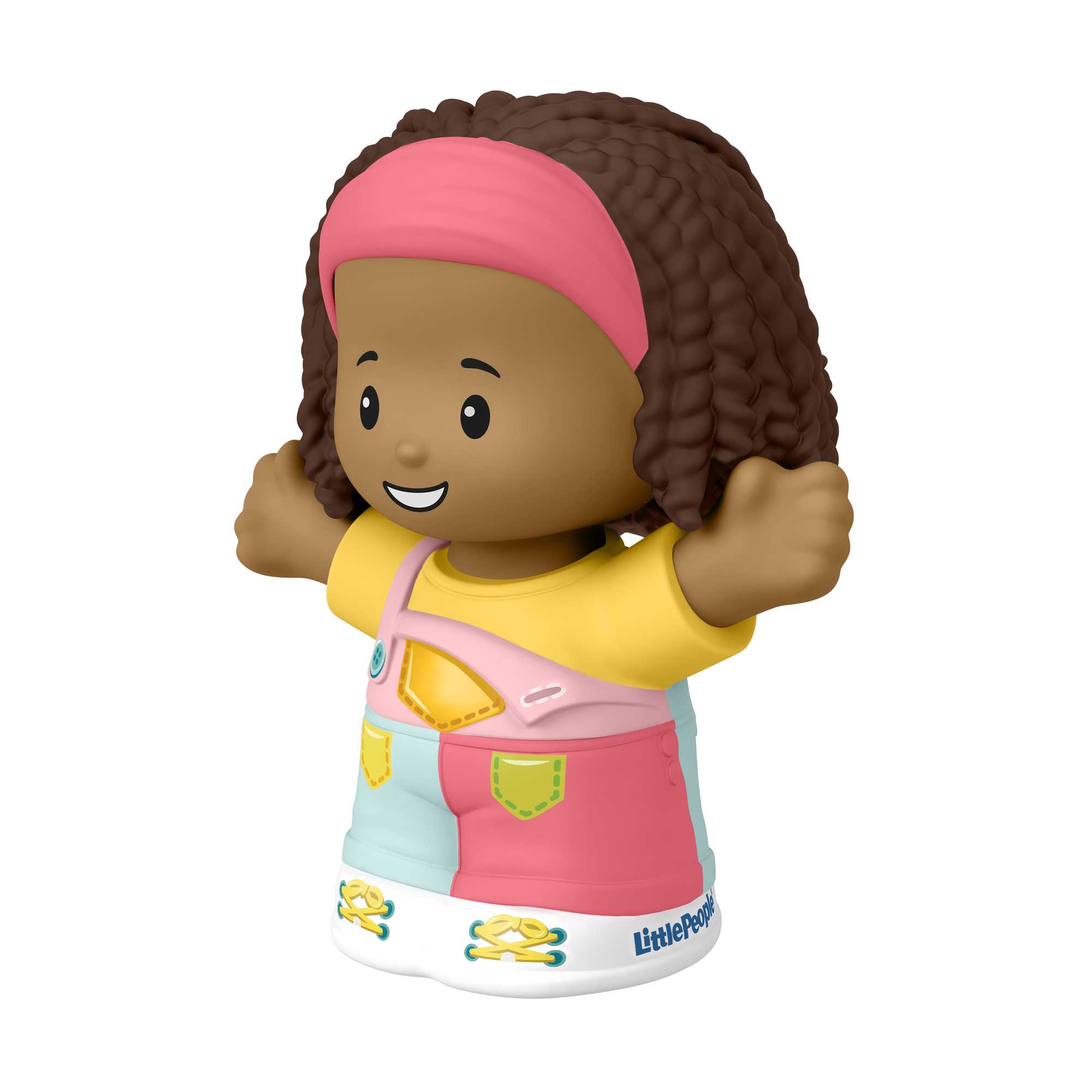 Fisher-Price Little People Figura de Brinquedo Garota de Macacão
