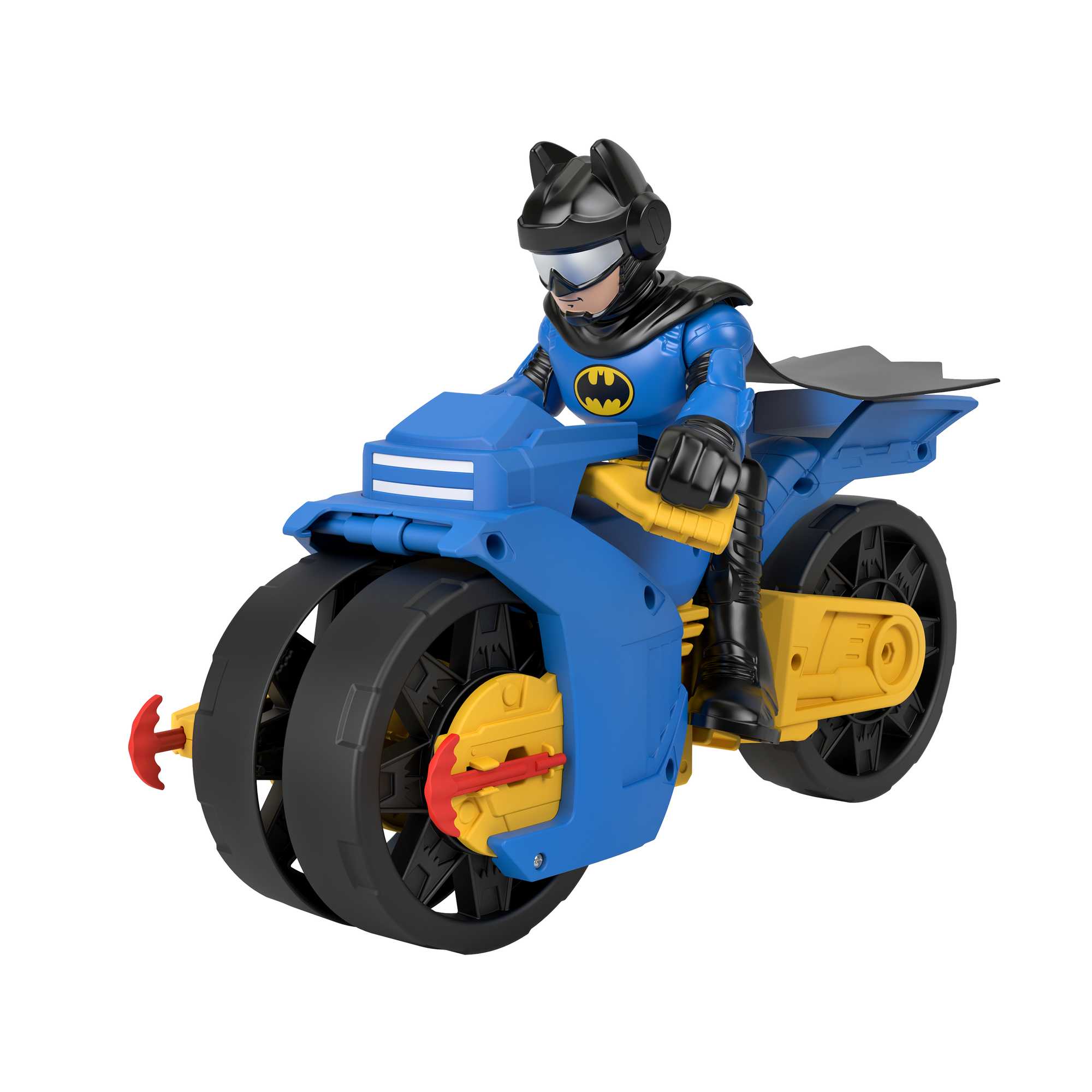 Imaginext DC Super Friends-Batcycle XL et Batman-Figurine de 25 Cm