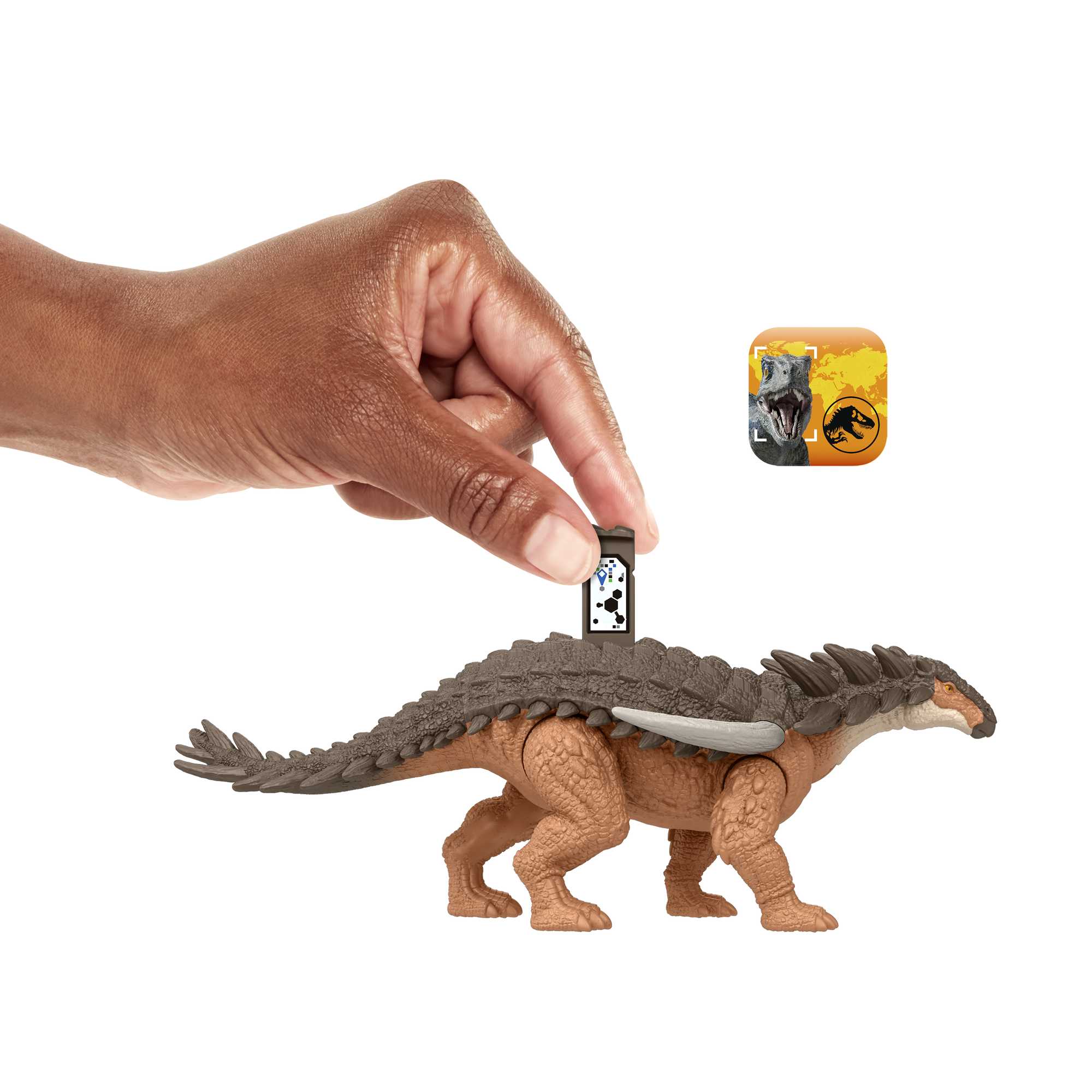 Jurassic World Dinossauro de Brinquedo Borealopelta Perigoso