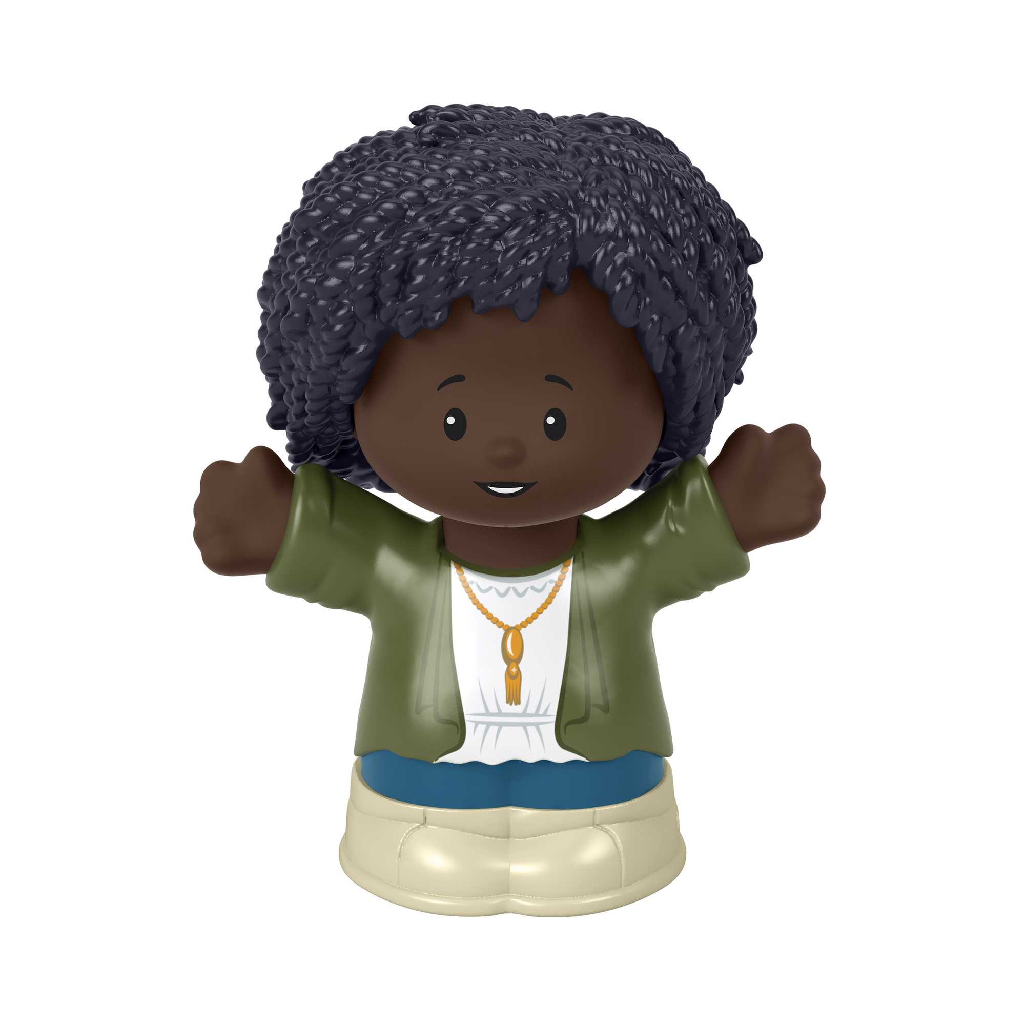 Fisher-Price Little People Figura de Brinquedo Mãe Cabelo Cacheado
