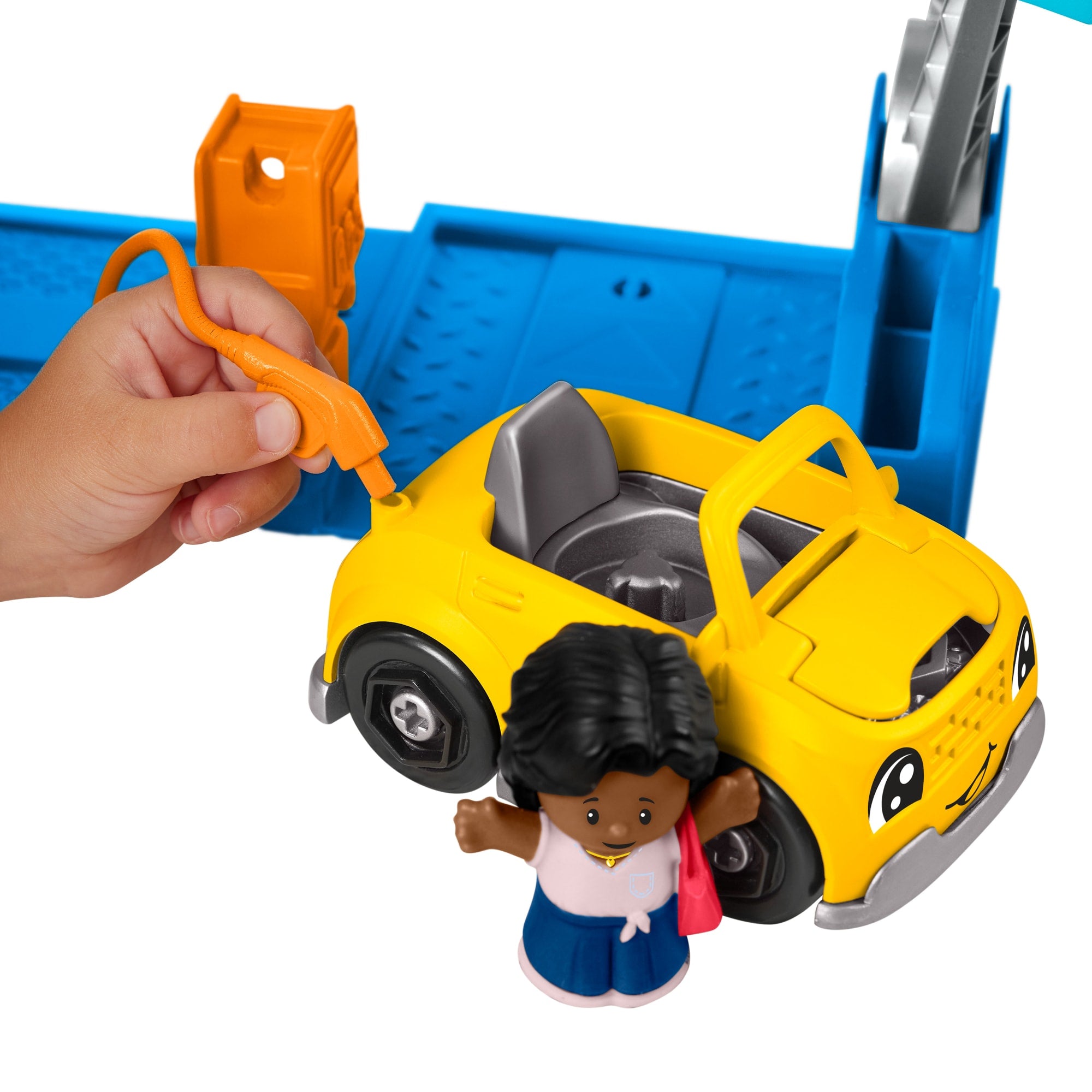 Fisher-Price Little People Set de Juego Garage de Vehículos