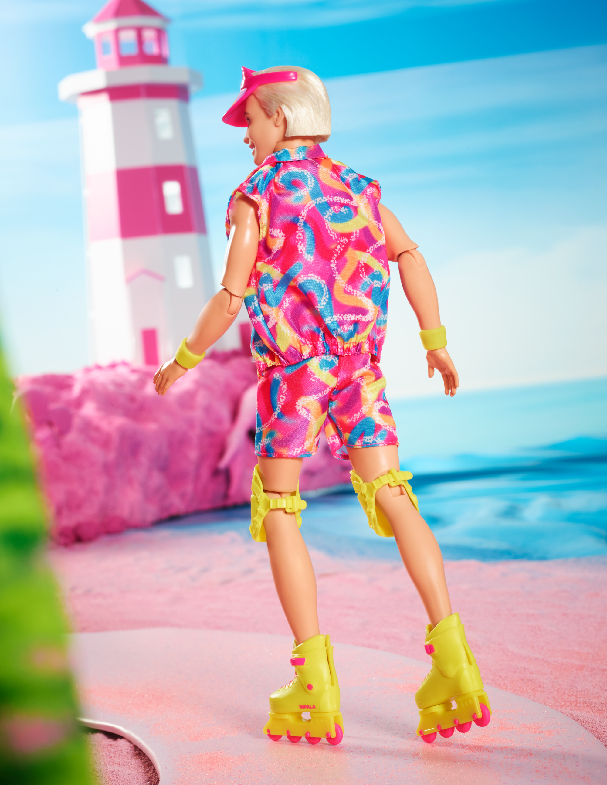 Barbie the Movie Collectible Ken Doll In Inline Skating Outfit