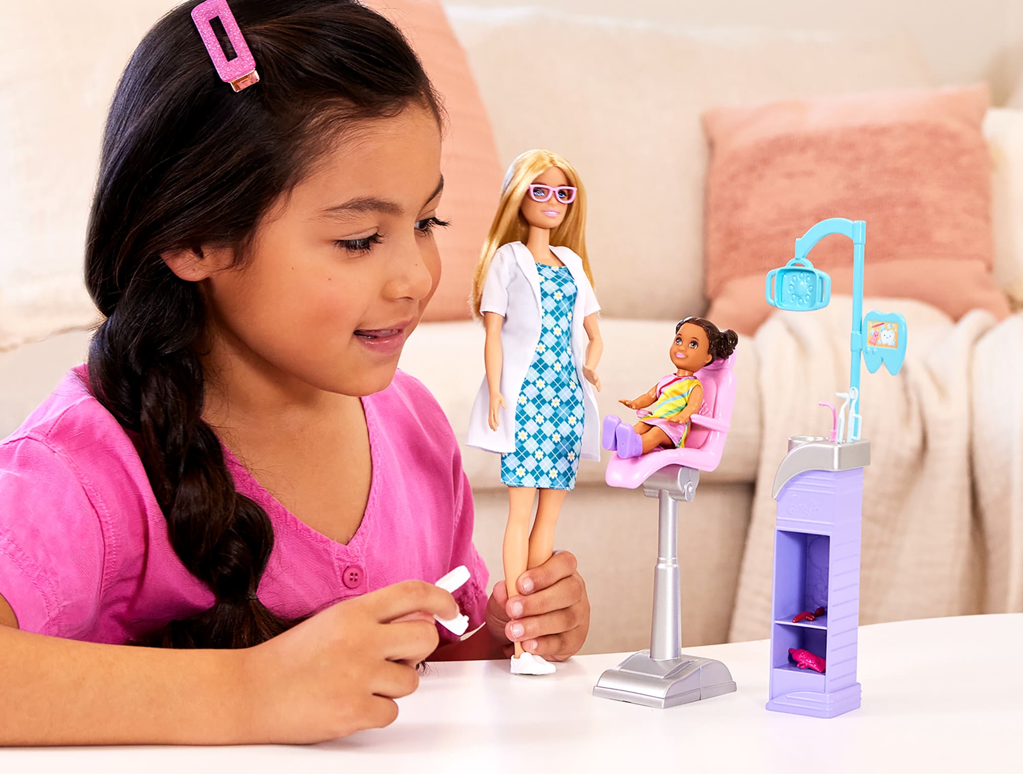 Barbie Doll & Accessories | Dentist Doll and Playset | MATTEL