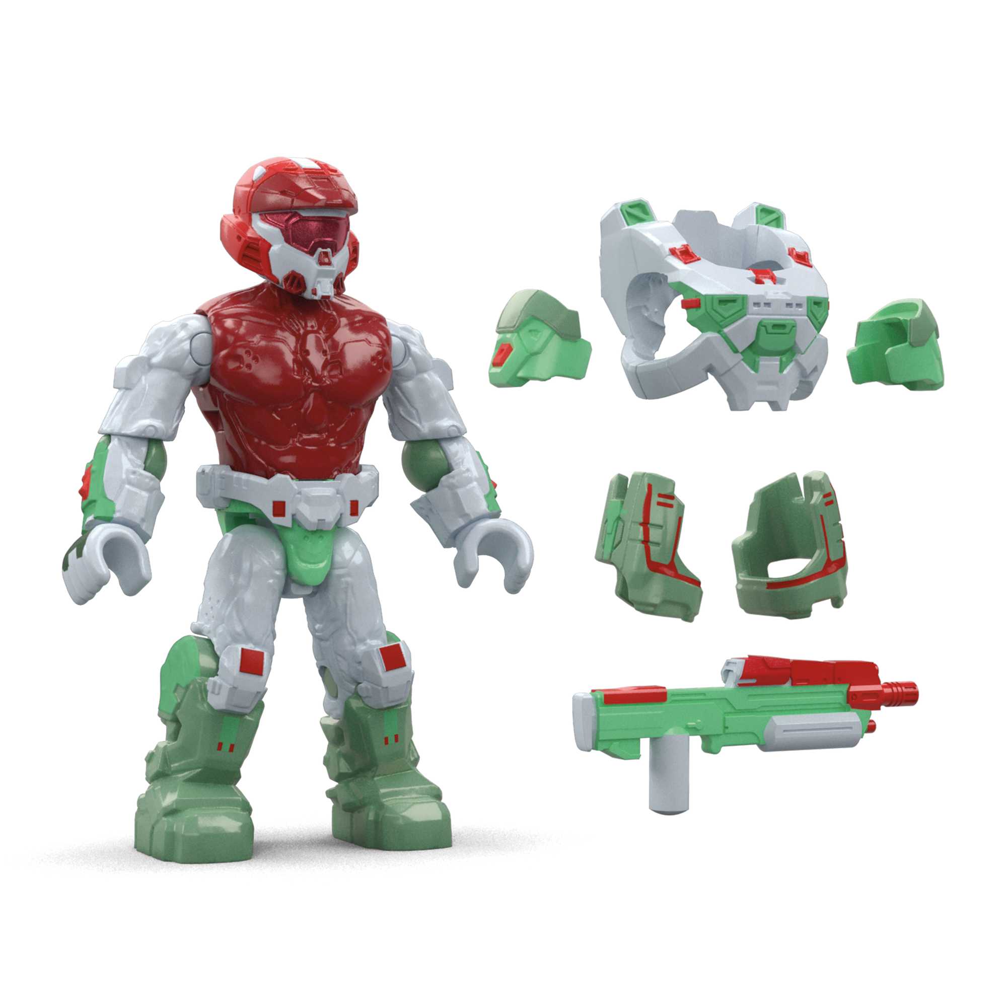 MEGA Halo Juguete de Construcción Colección de Héroes Hero Blanco