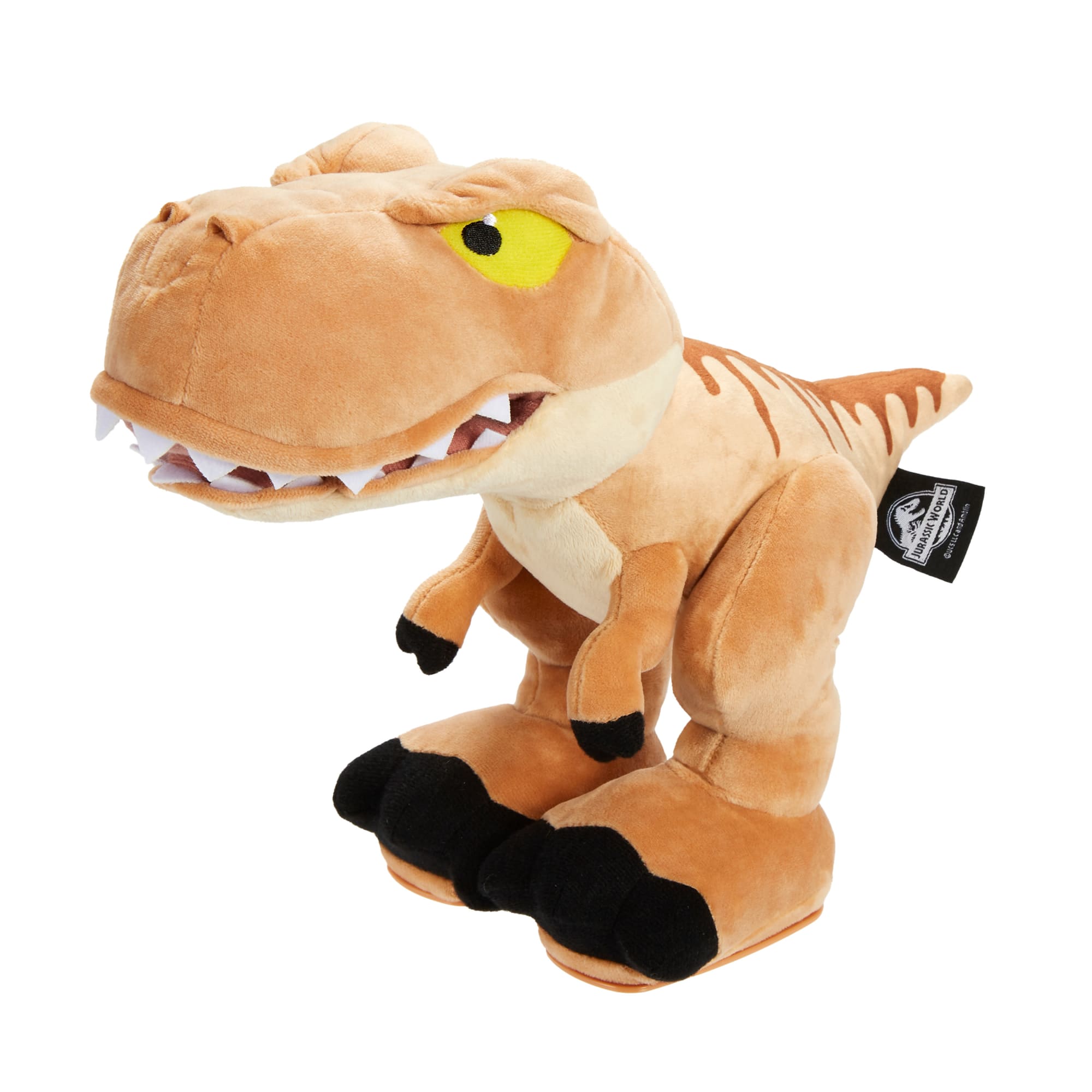 Jurassic World Tyrannosaurus T Rex Plush Dinosaur Soft Toy With Chomp And Sound