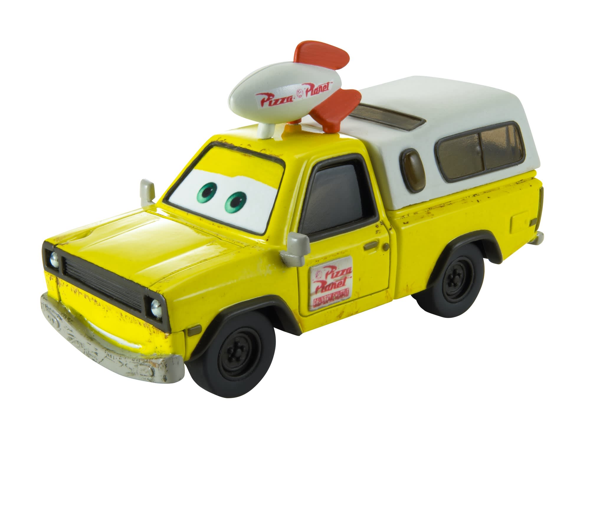 Cars de Disney y Pixar Vehículo de Juguete Todd Pizza Planeta