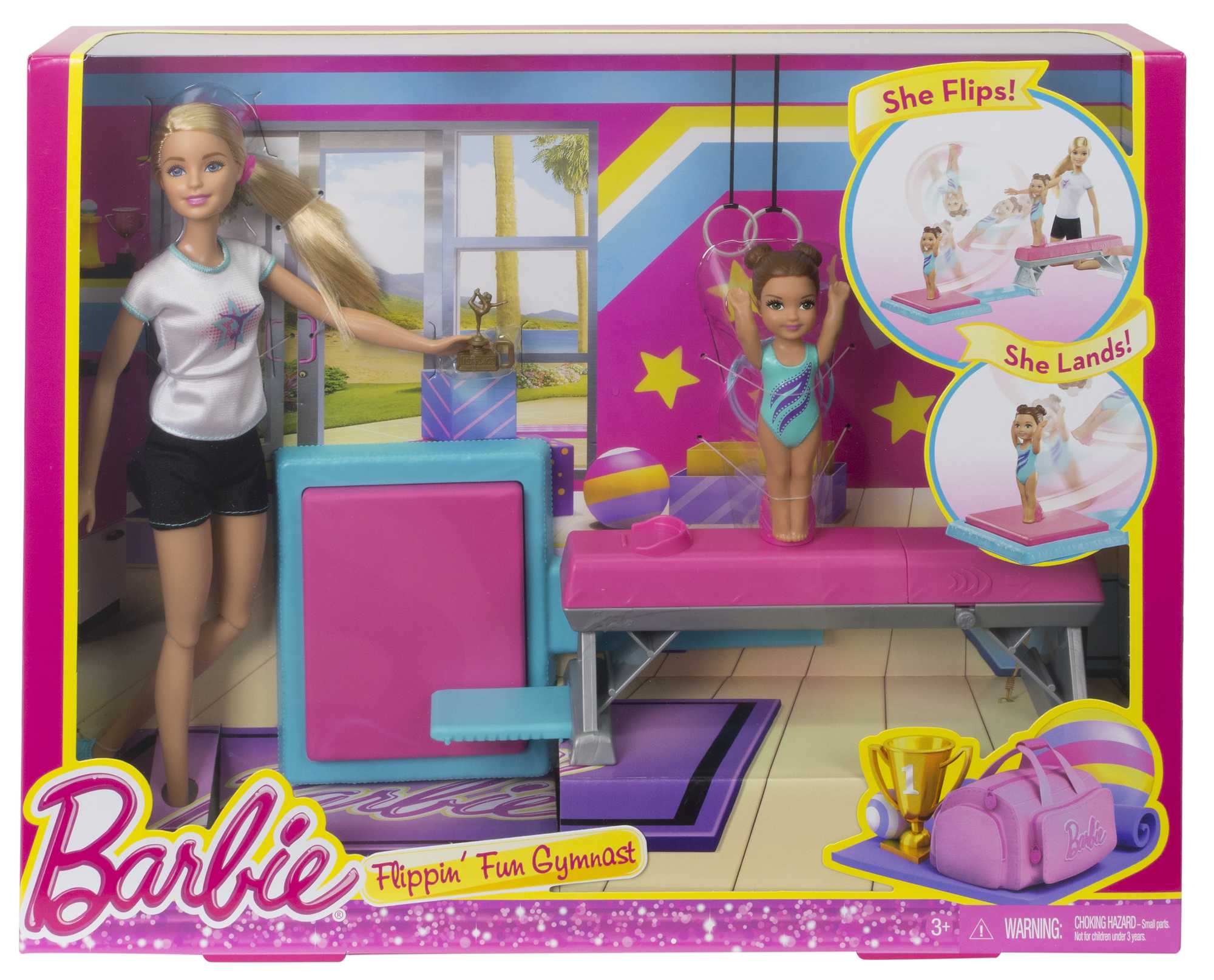 Barbie Flippin Fun Gymnast