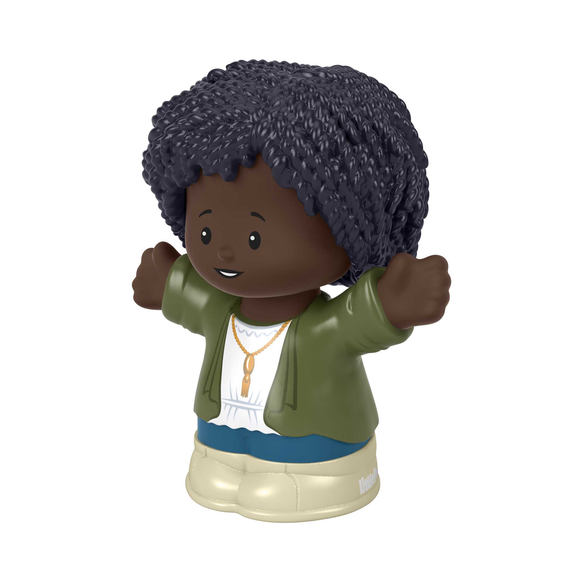 Fisher-Price Little People Figura de Brinquedo Mãe Cabelo Cacheado