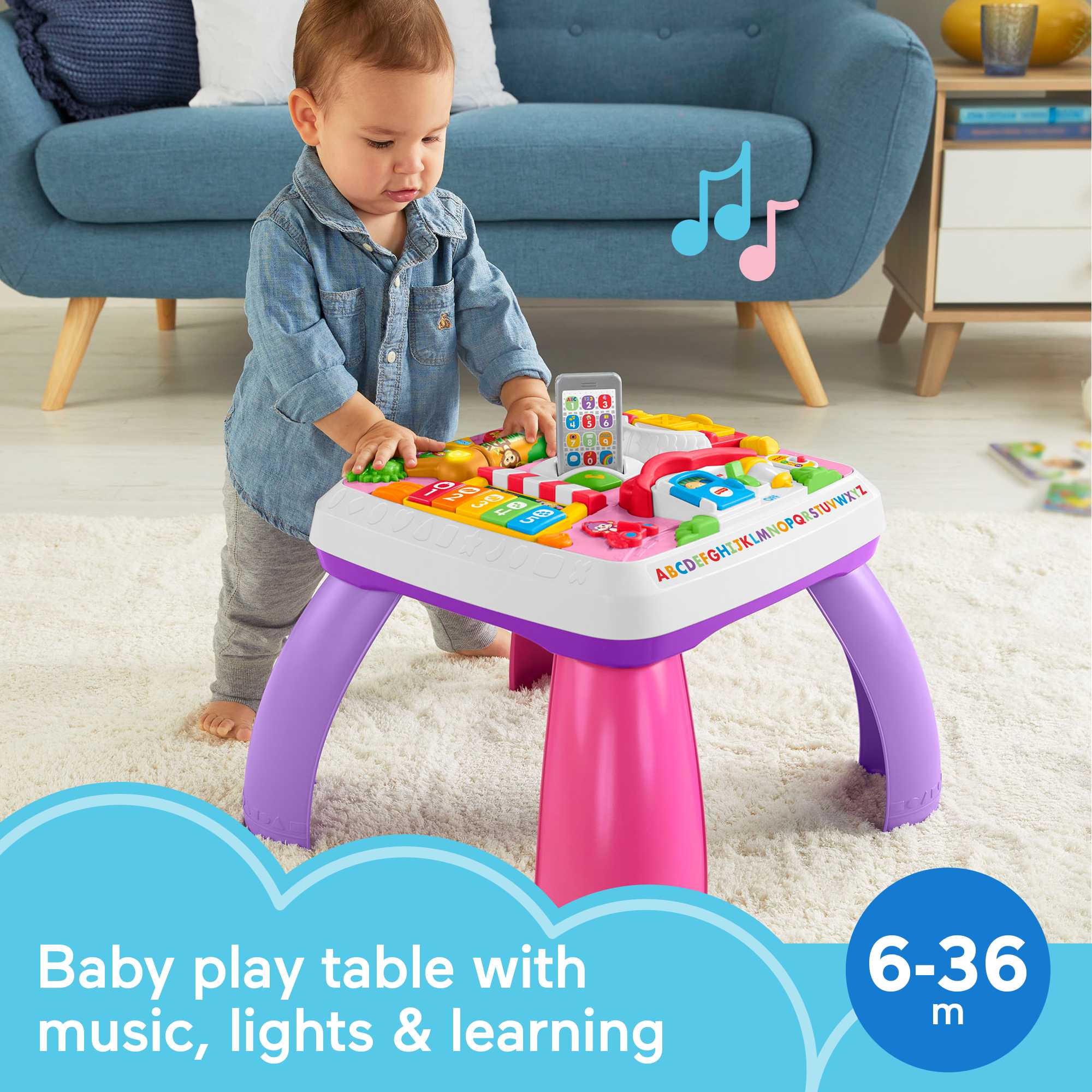 Fisher-Price Laugh & Learn Around the Town Learning Table | Mattel