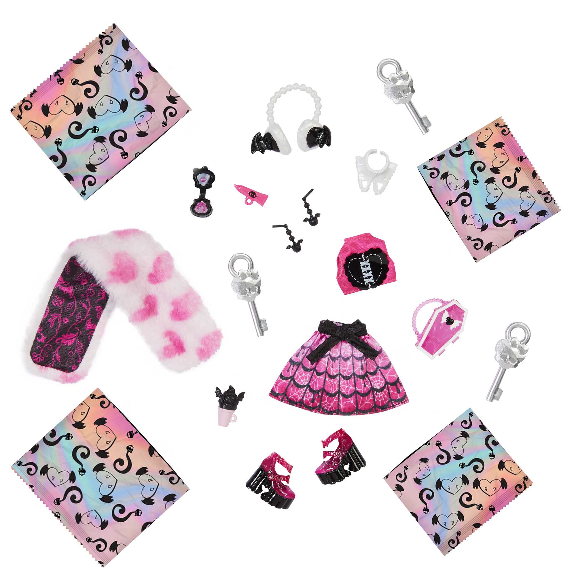 Monster High Boneca Skulltimates Flashes de Horror Draculaura