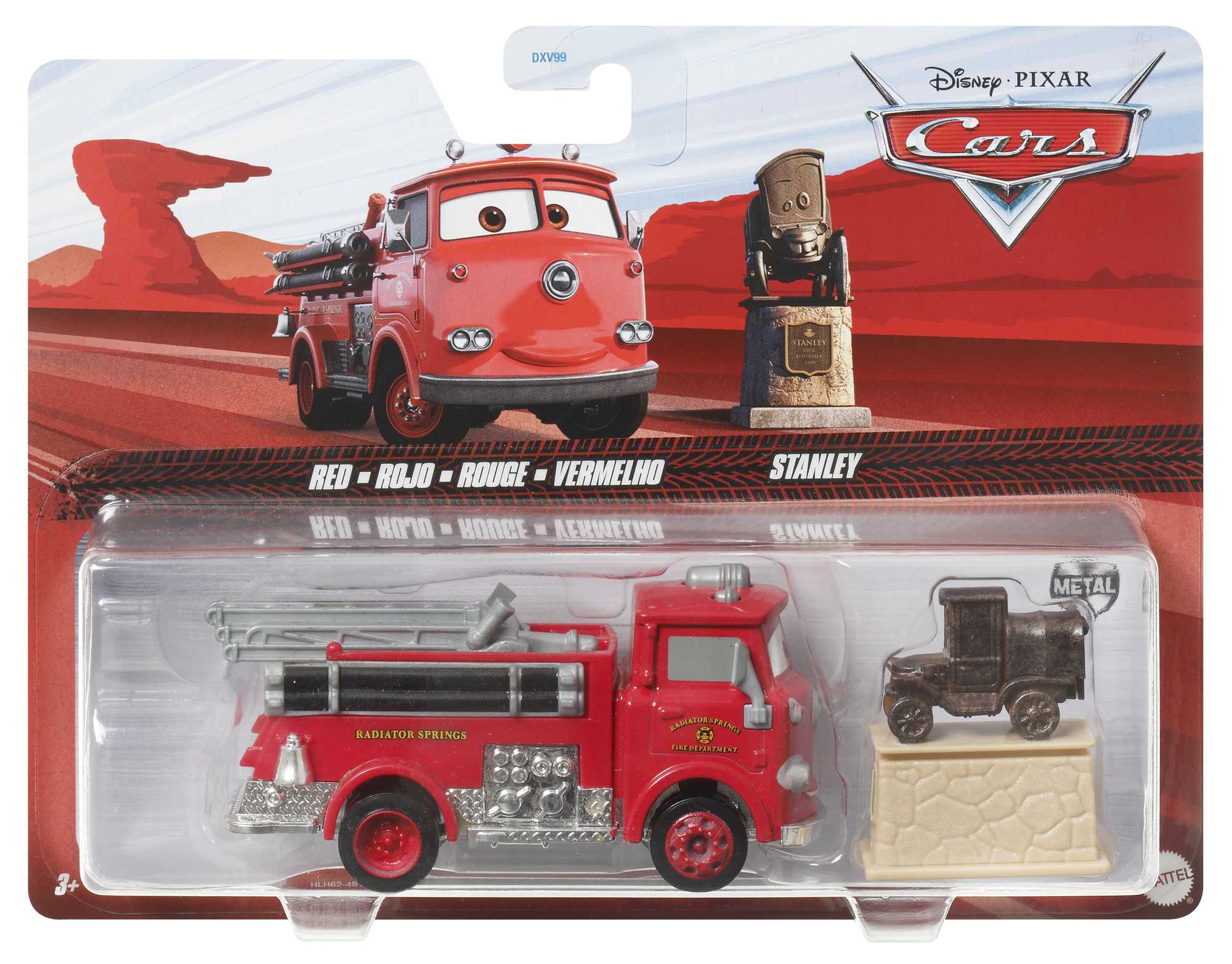 Disney and Pixar Cars Red and Stanley 2-Pack | Mattel