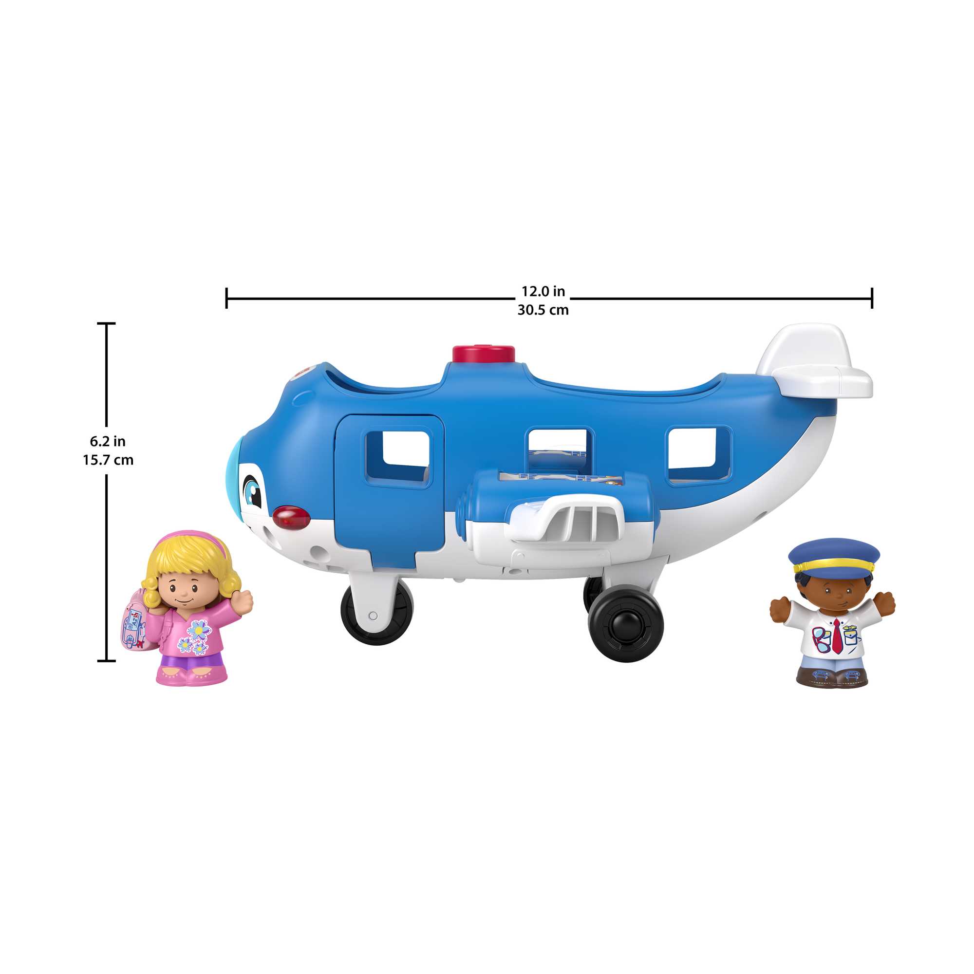 Little People Travel Together Airplane