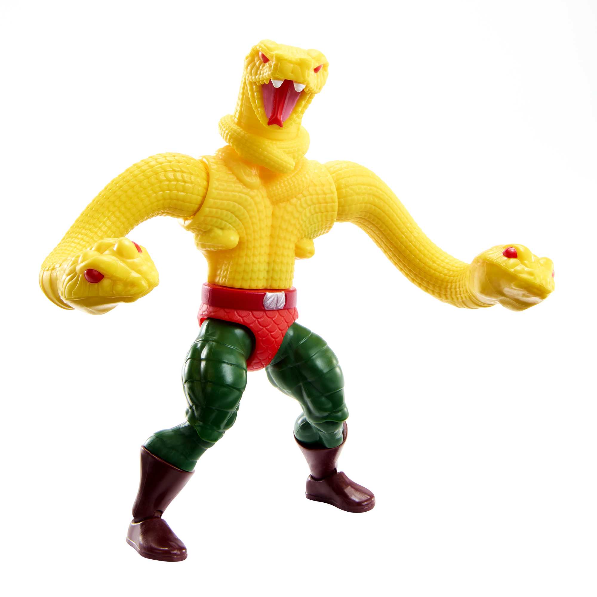 Masters of the Universe Origins Figura de Ação Deluxe King Hiss 5.5" com acessórios