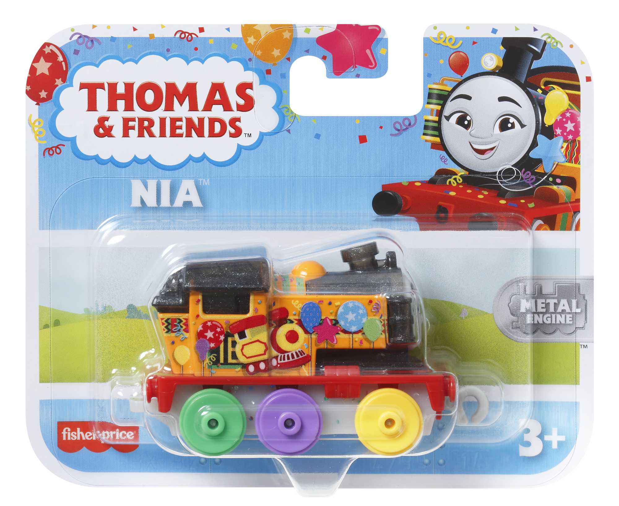 Thomas & Friends Tren de Juguete Celebración Nia Metálico
