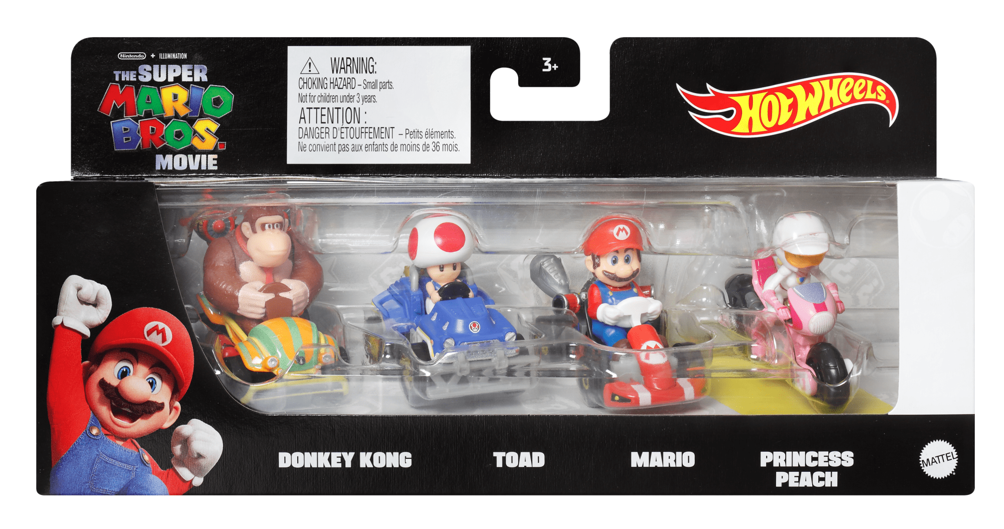 Hot Wheels The Super Mario Bros. Movie Jungle Kingdom Raceway Playset |  Mattel