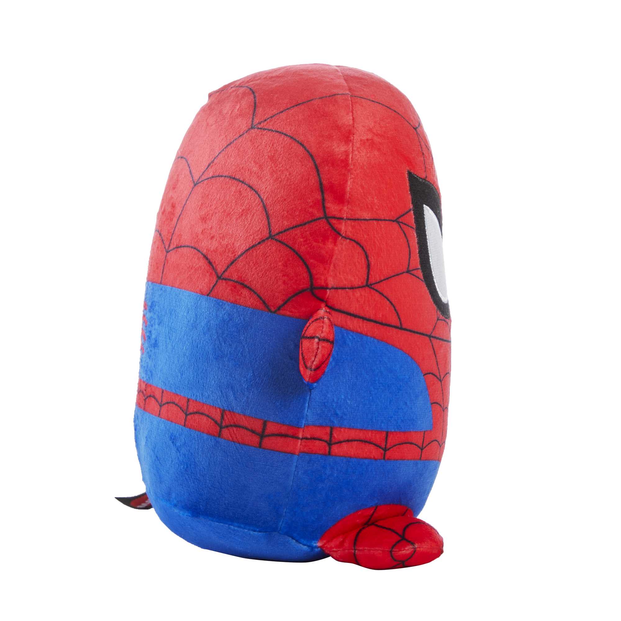 Marvel Cuutopia Plush Spider-Man, 10-In Soft Rounded Pillow Doll, Collectible Superhero Stuffed Animal