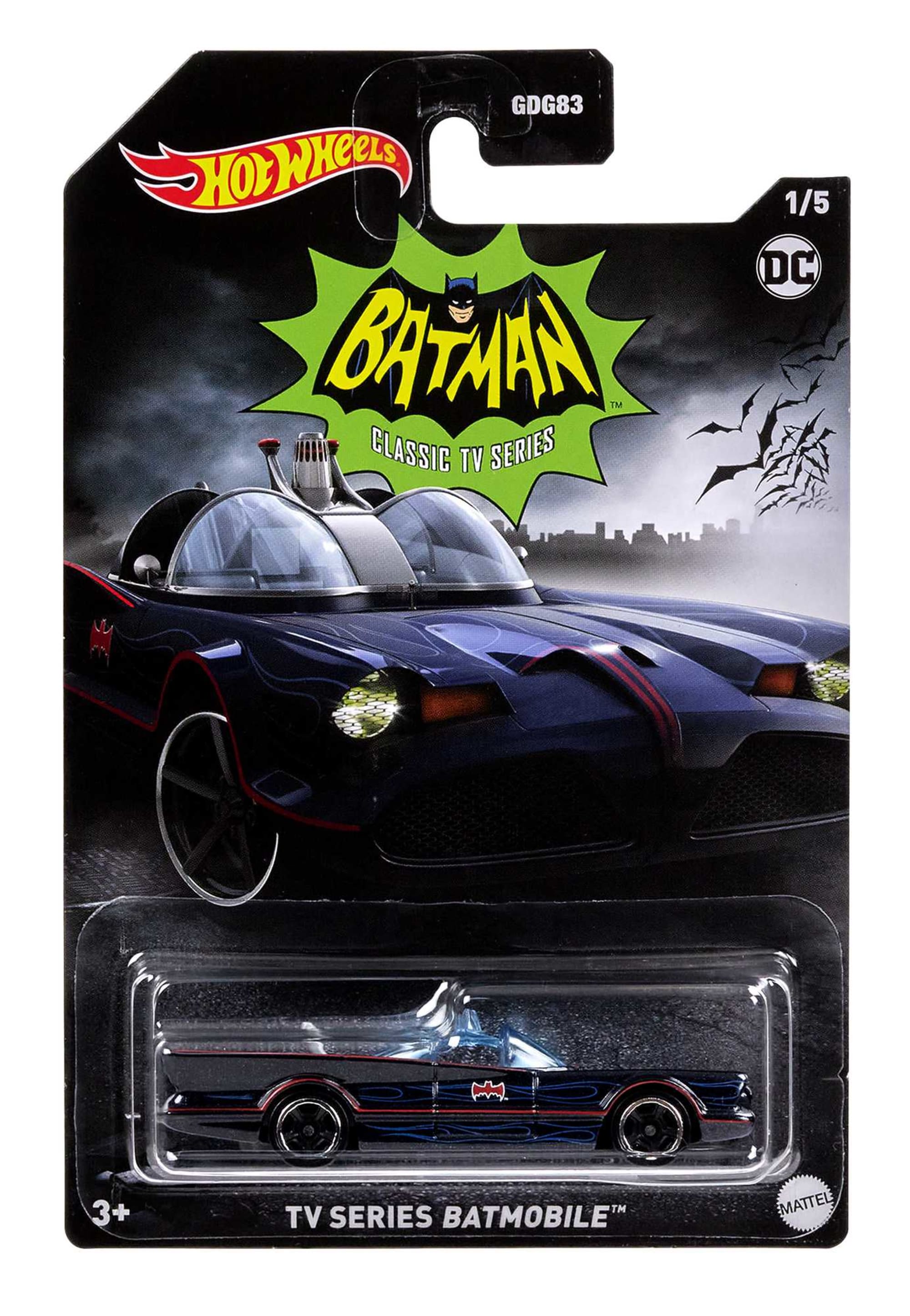 Hot Wheels Collector Veículo de Brinquedo Batmóvel da Série de TV