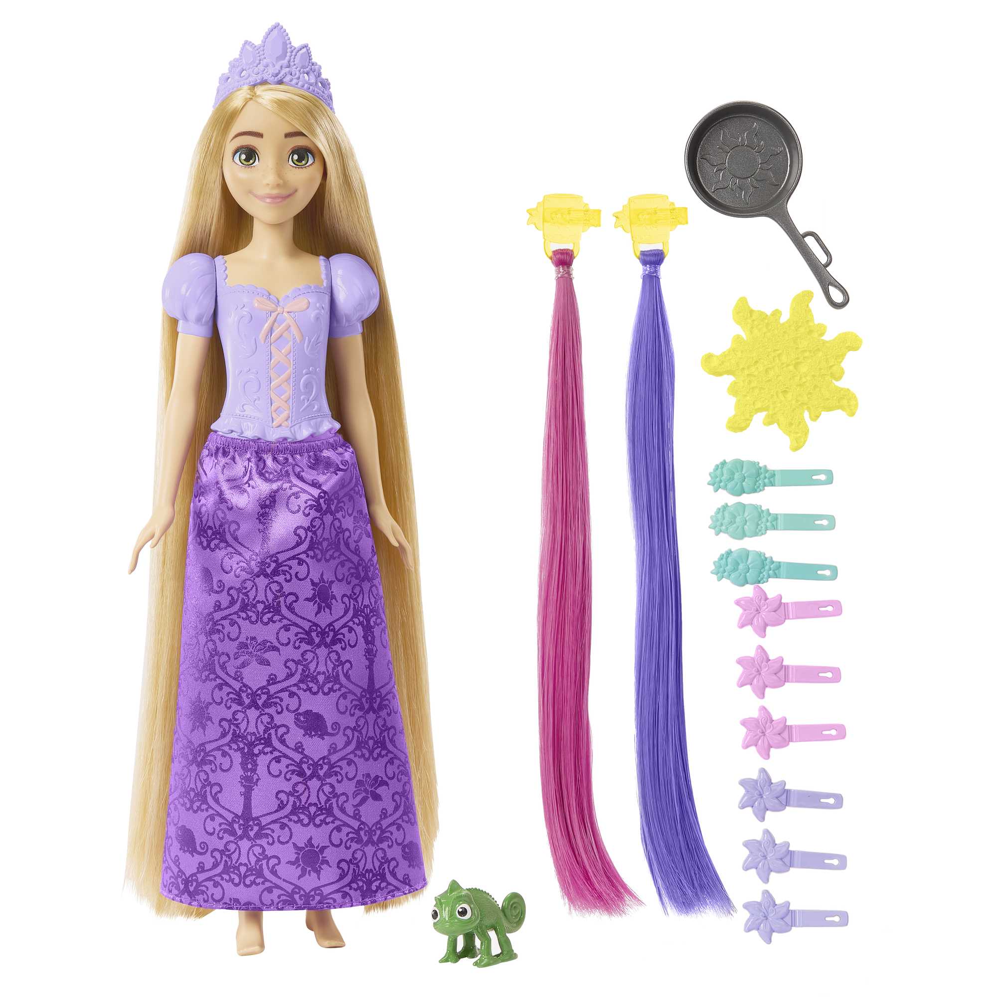 Disney Princesa Muñeca Rapunzel Cabello de Cuentos de Hadas