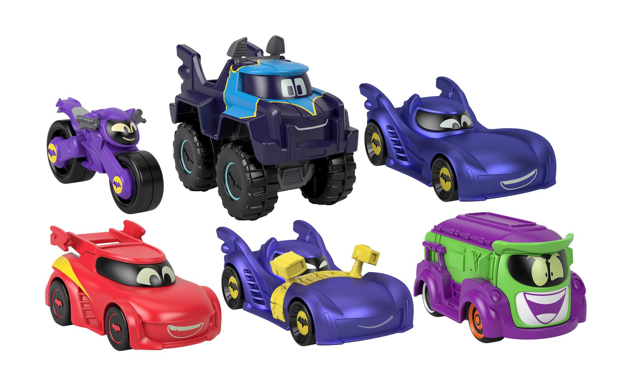 Fisher-Price Batwheels Vehículo de Juguete Die-Cast Bam