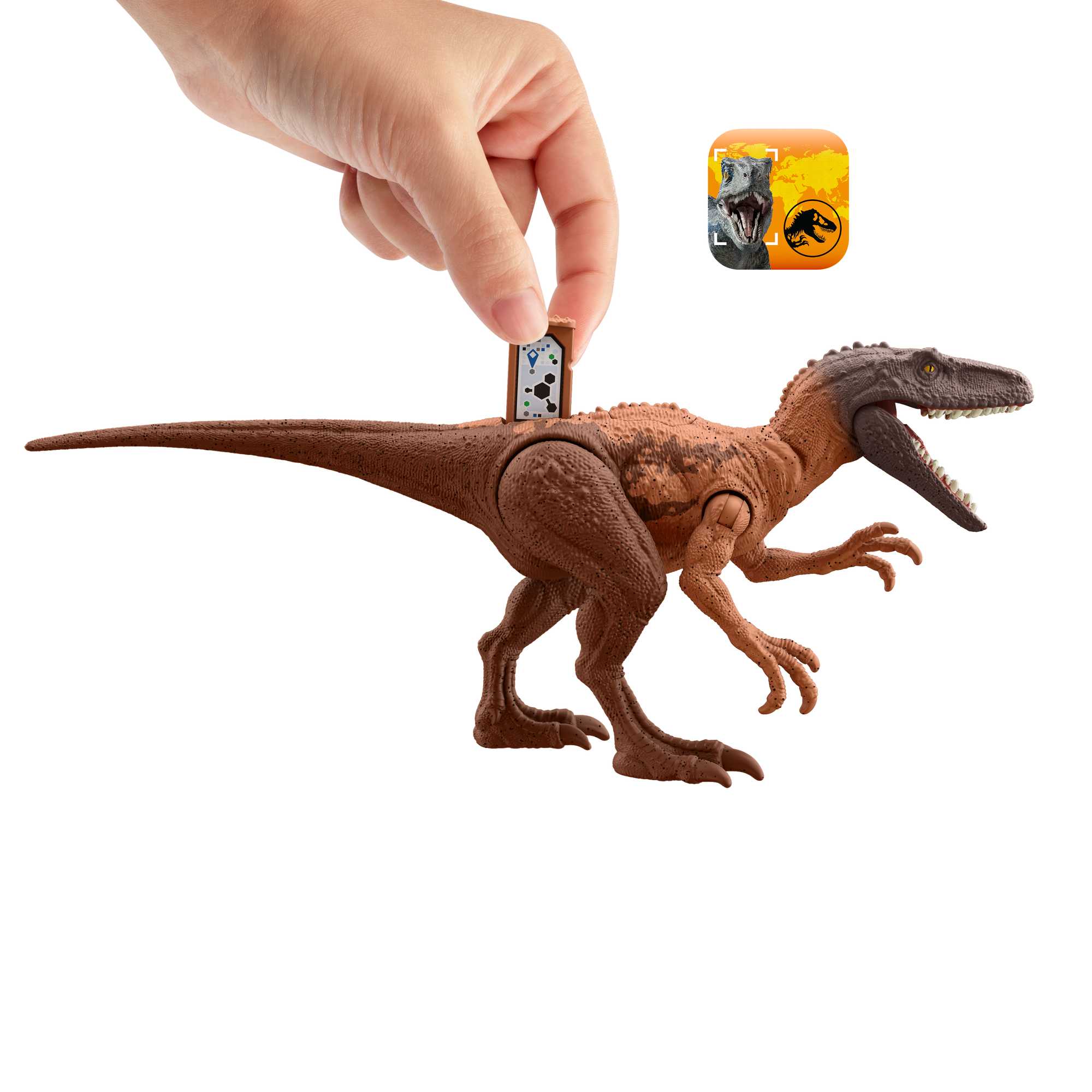 Jurassic World Dinossauro de Brinquedo Herrerasaurus Mordida de Ataque