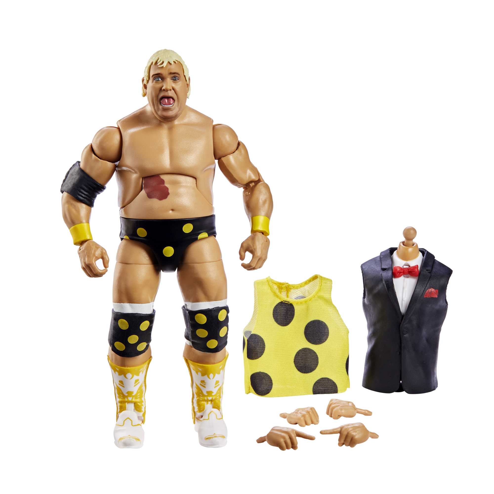 WWE Elite Action Figure Wrestlemania Dusty Rhodes With Build-A-Figure