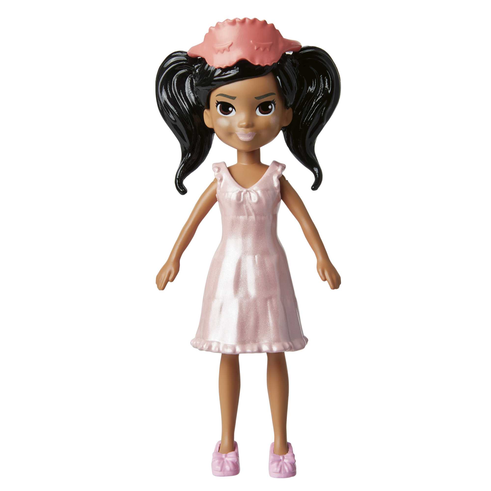 Polly Pocket Set de Juego Paquete de Modas Fiesta de Pijama Elemento Sorpresa