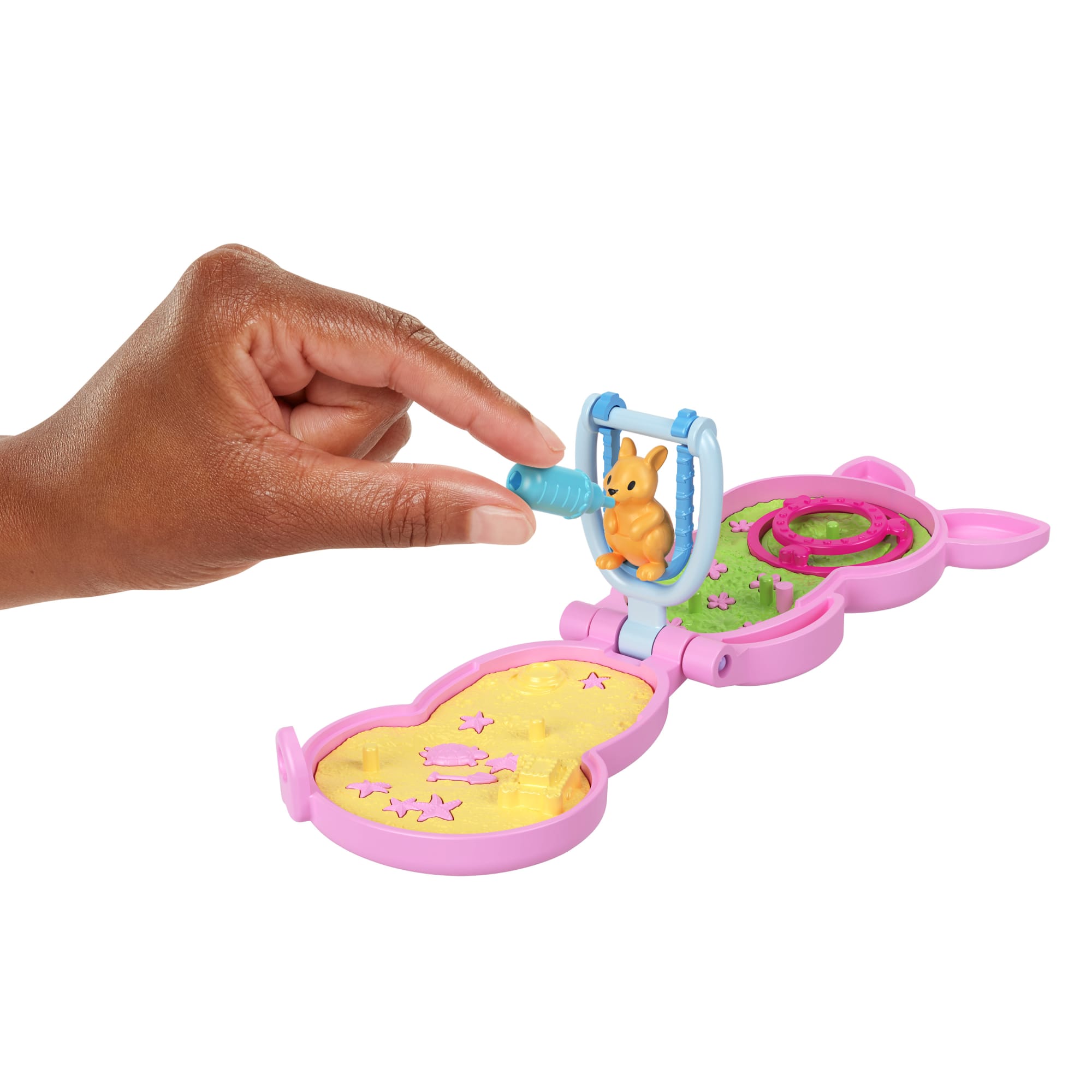Polly Pocket Conjunto de Brinquedo Estojo Canguru