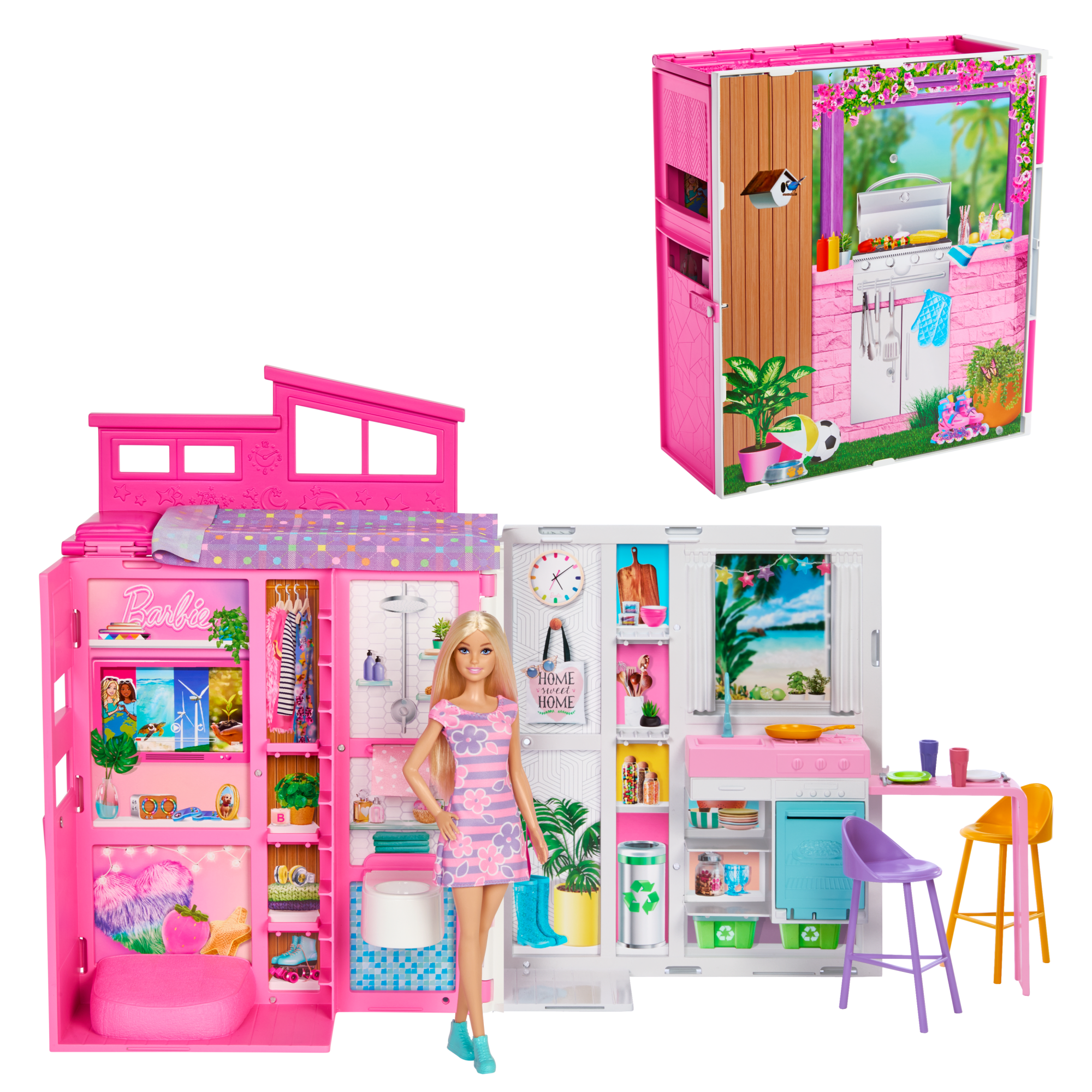 Barbie Casa de Munecas Glam con Muneca