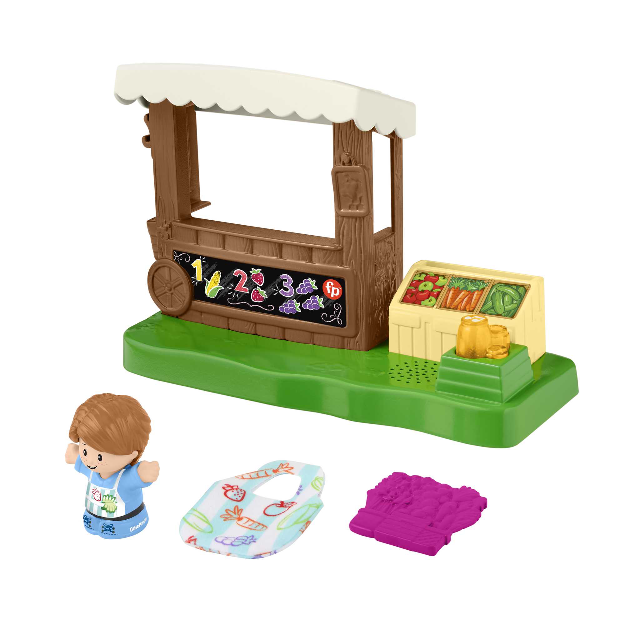 Little People Lp Sm Playset Farmers Market O/S | Mattel