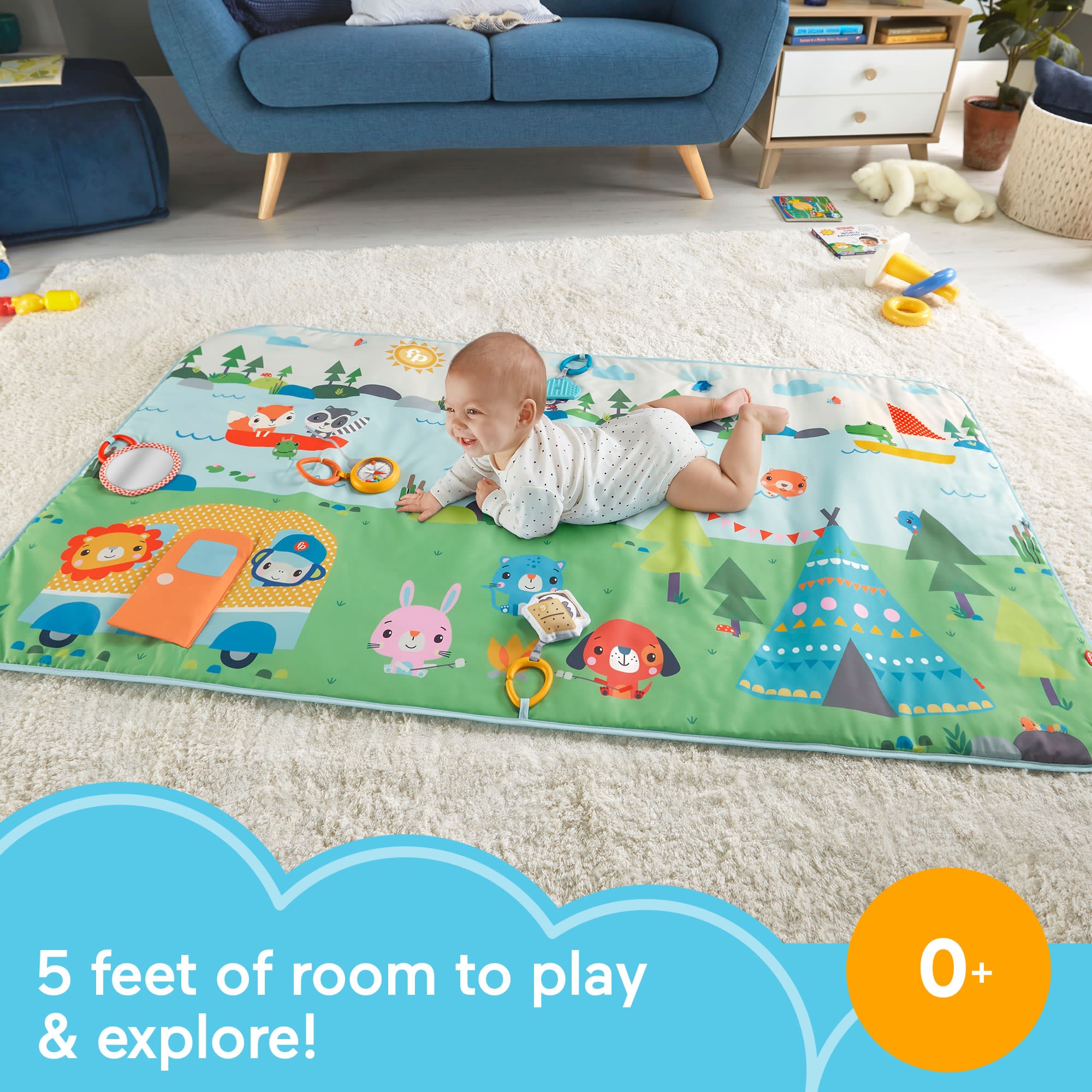 Fisher-Price Extra Big Adventures Play Mat