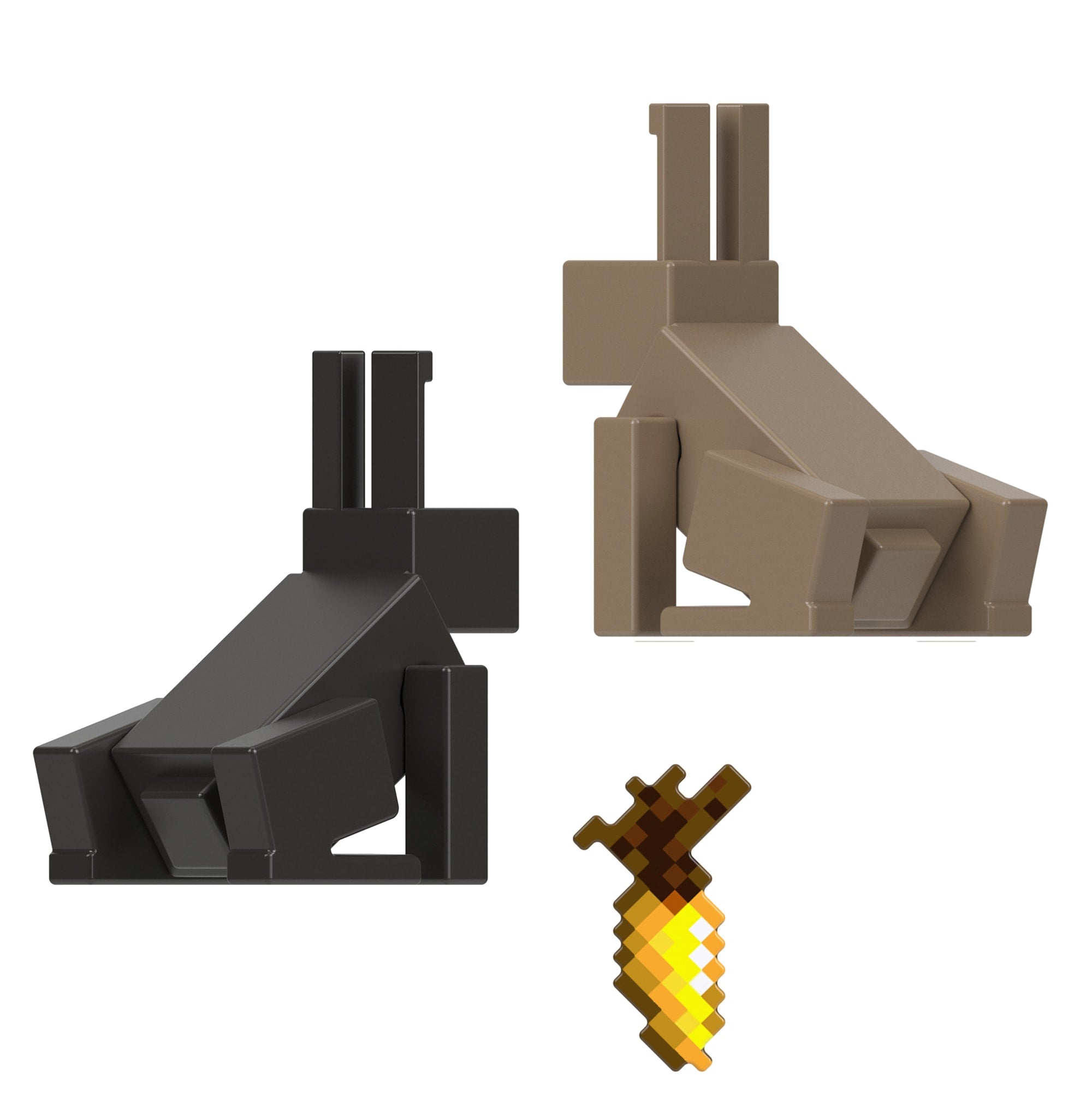 Minecraft Vanilla Figura de Brinquedo Coelho deco 3.25"