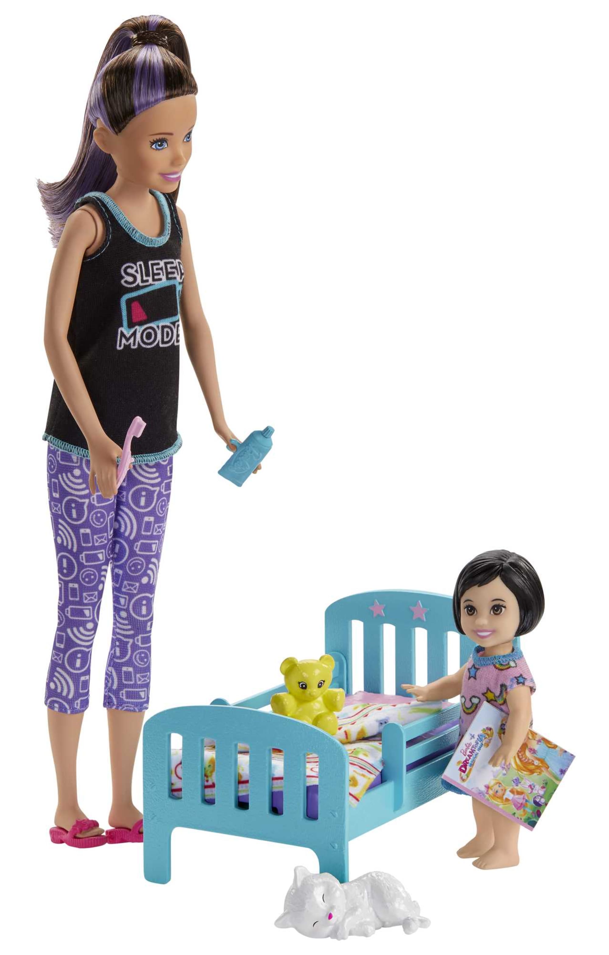 vindue Ufrugtbar Soak Barbie Skipper Babysitters Inc Doll GHV88 | Mattel