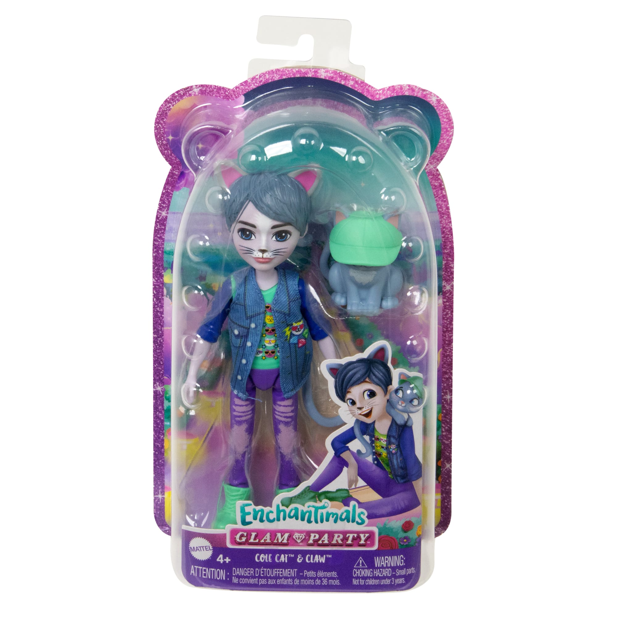 Enchantimals Muñeca Cole Cat