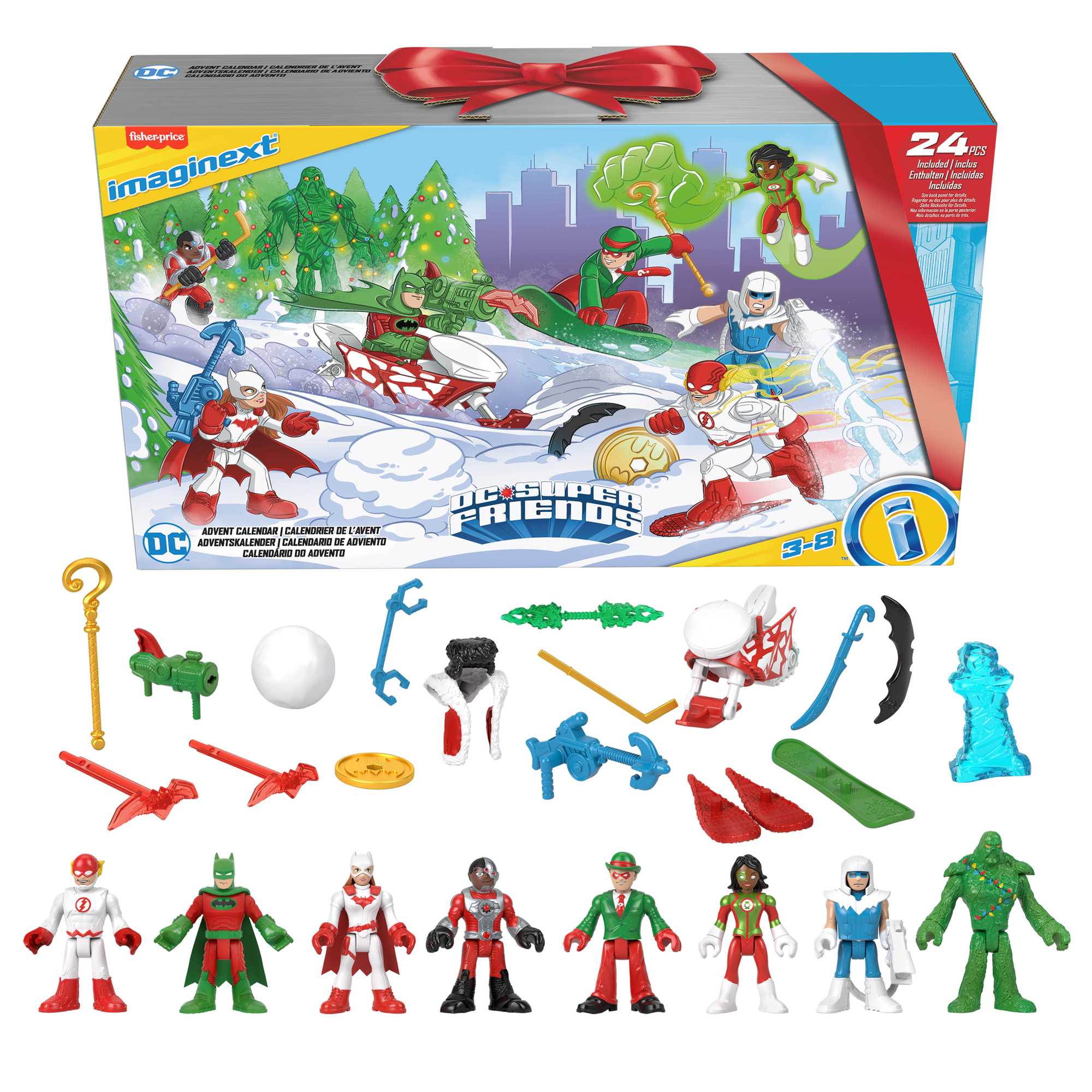 FisherPrice Imaginext DC Super Friends Advent Calendar Mattel