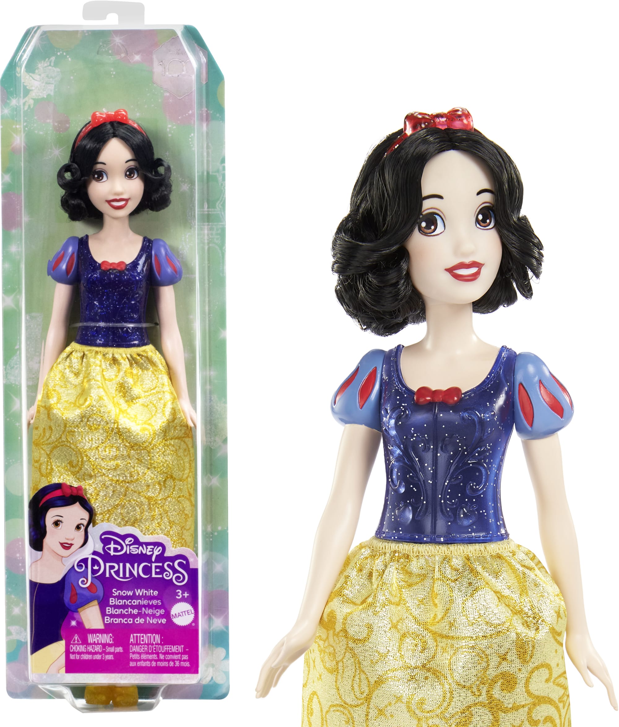 Disney-Princesses Disney-Blanche-Neige-Poupée, Habillage, Accessoires