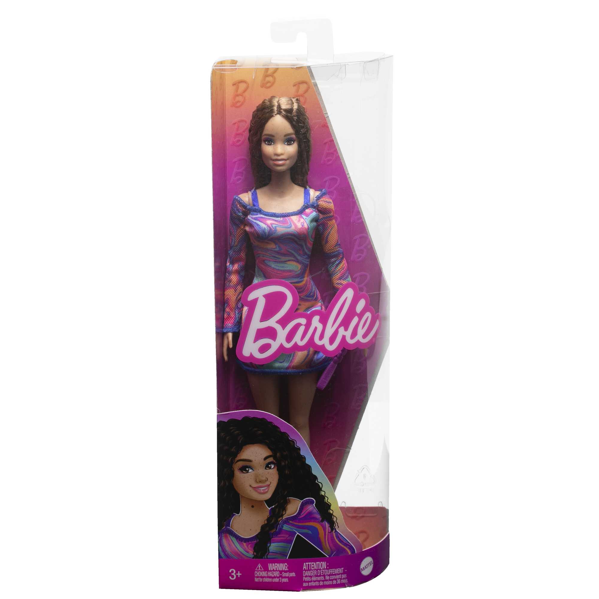 Barbie-Barbie Fashionistas 206-Poupée Cheveux Crépus