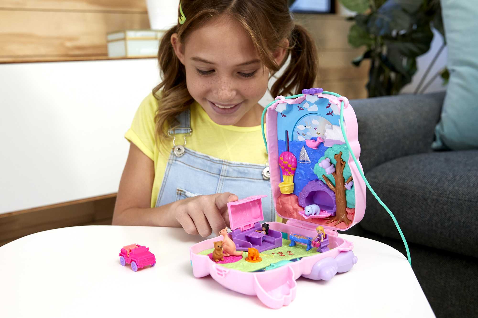 Polly Pocket Conjunto de Brinquedo Estojo de Koala