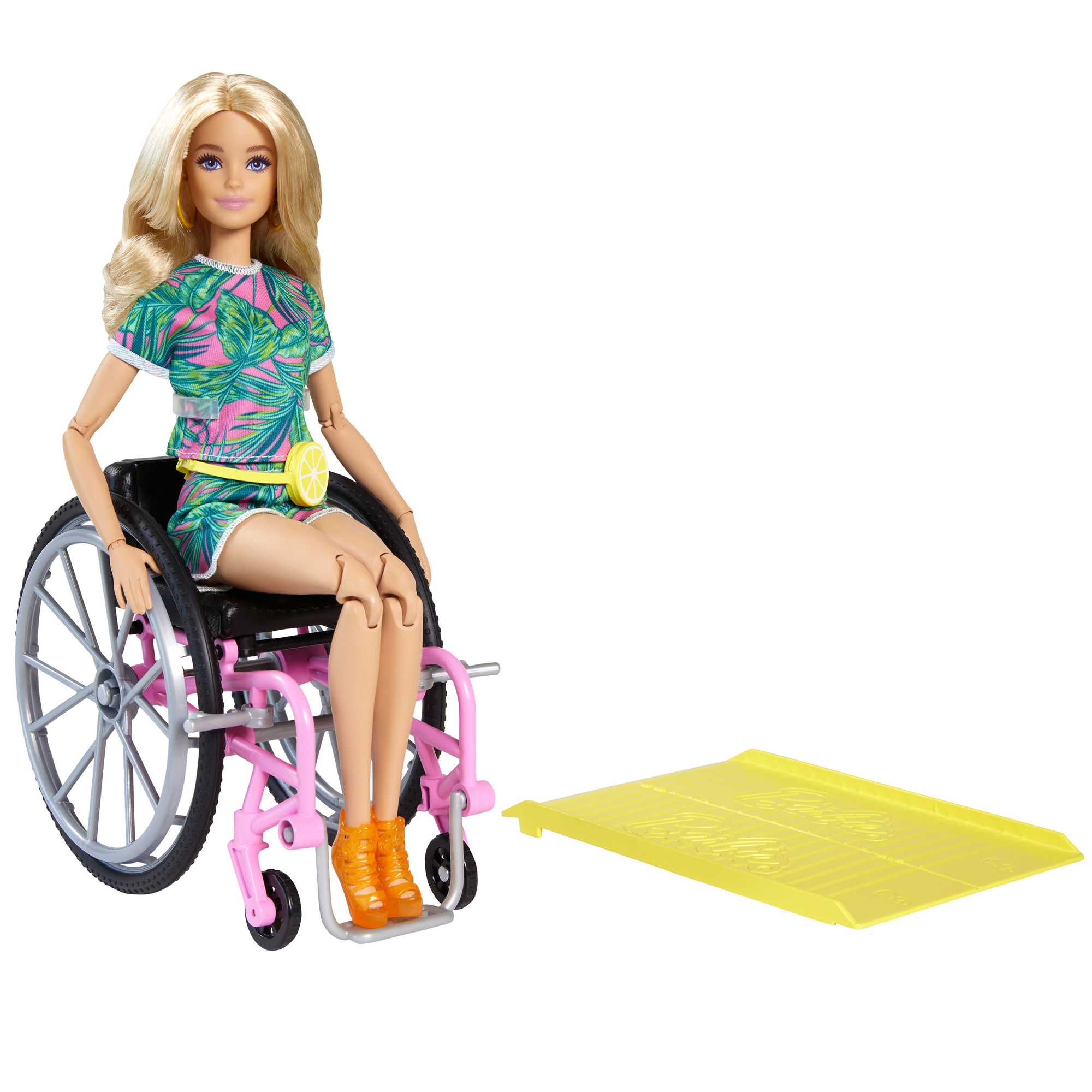 Barbie Fashionistas Doll #165 With Wheelchair & Long Blonde Hair