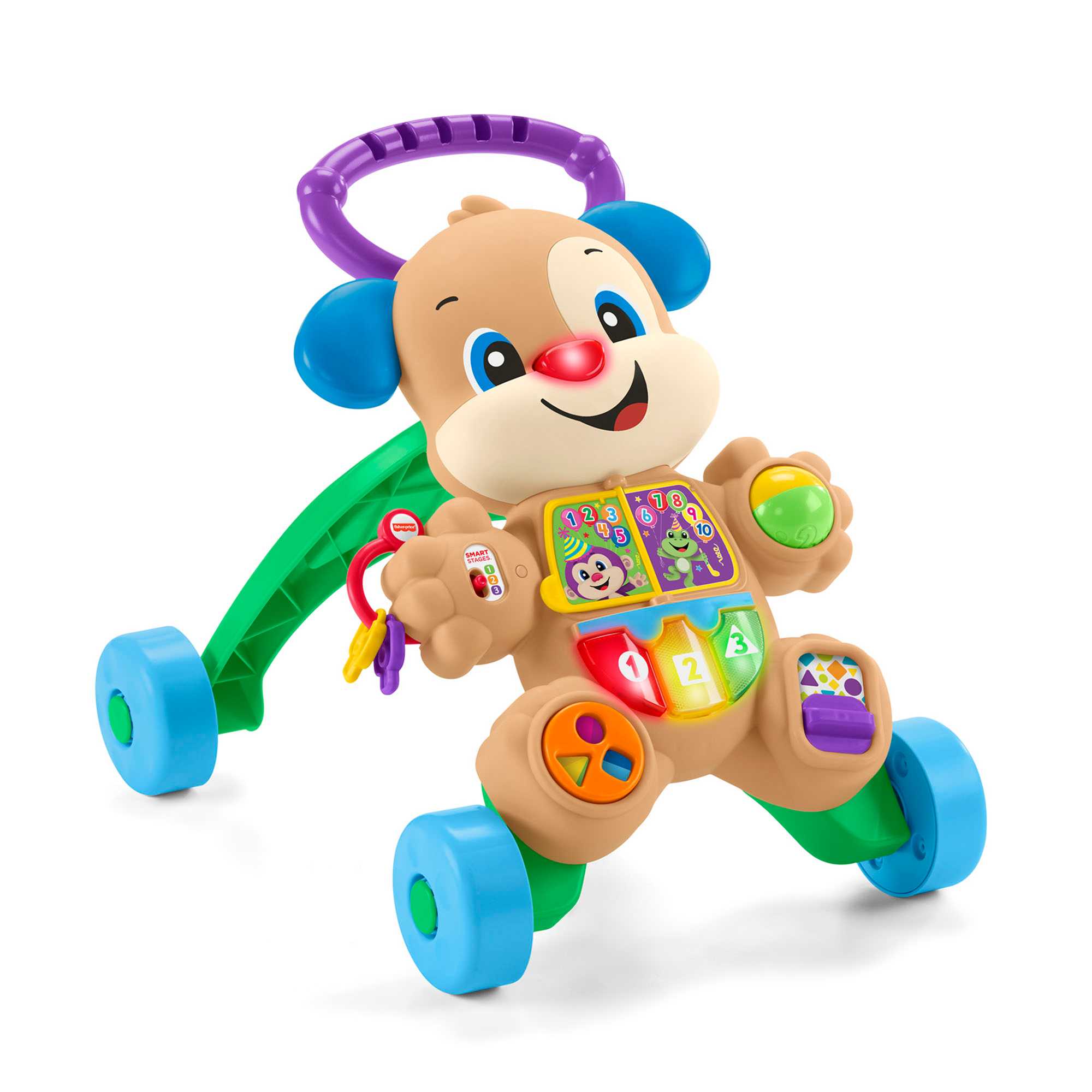 Fisher-Price Aprender e Brincar Andador para Bebês Cachorrinho que Anda