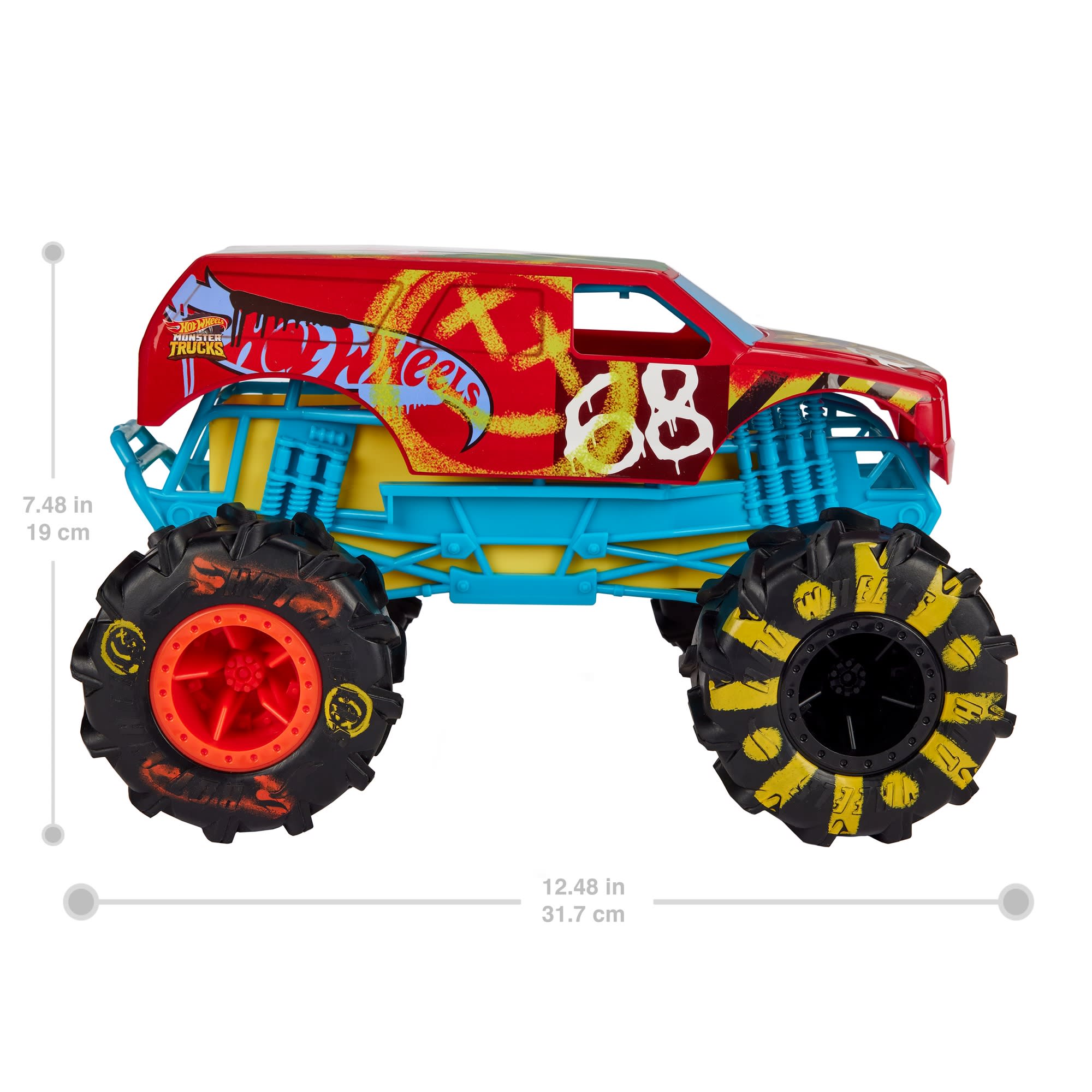 Hot Wheels R/C Monster Trucks 1:15 Scale HW Demo Derby | Mattel