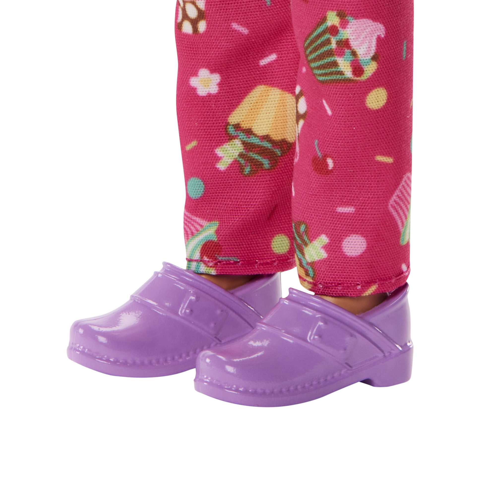 Barbie-Métiers-Poupée Barbie Cheffe Pâtissière et Accessoires