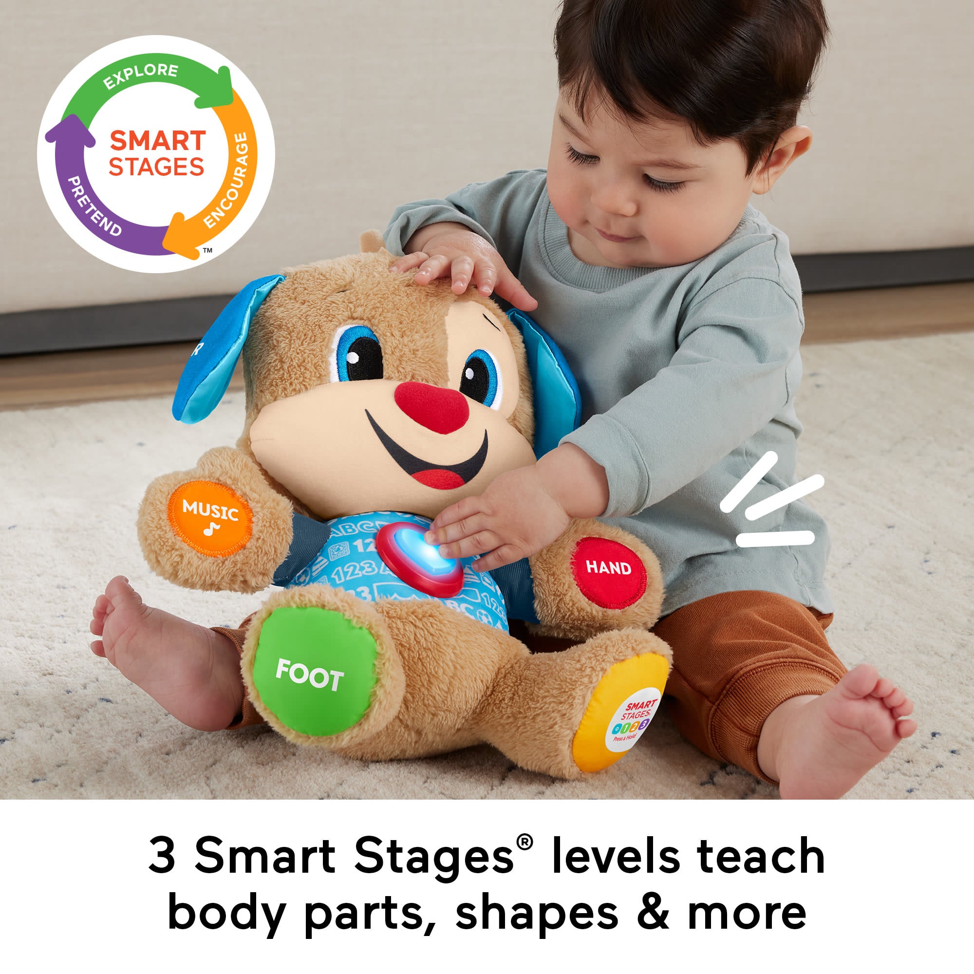 Fisher-Price Laugh N Learn Smart Home Kid's Learning Educational Toy With  Music