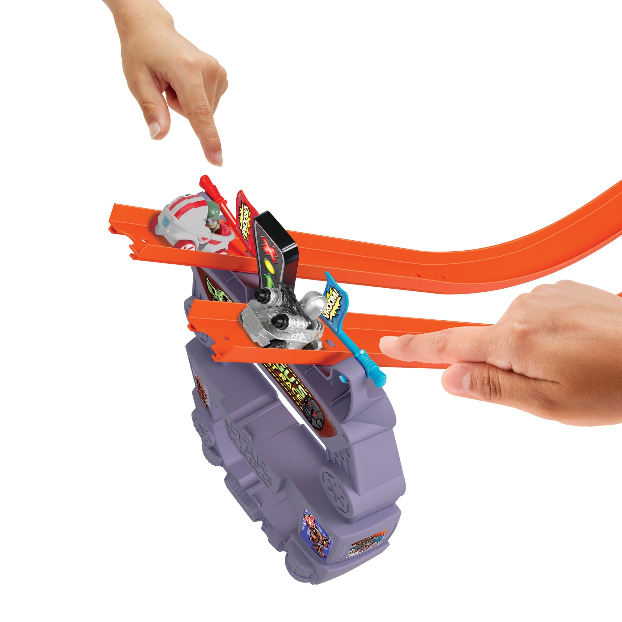 Hot Wheels Racerverse Grande Course de Grogu Coffret Star Wars