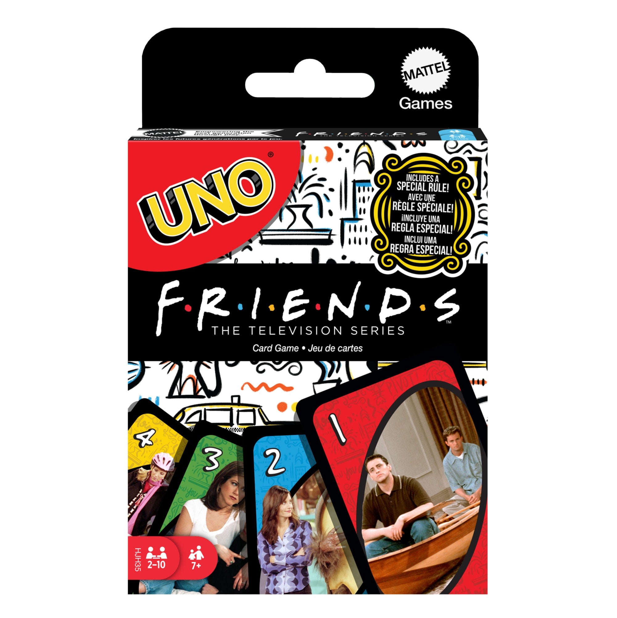 UNO FLIP! Games Family Funny Entertainment Board Game Fun Playing Cards  Kids Toys Gift Box uno Card Game Children birthday gifts