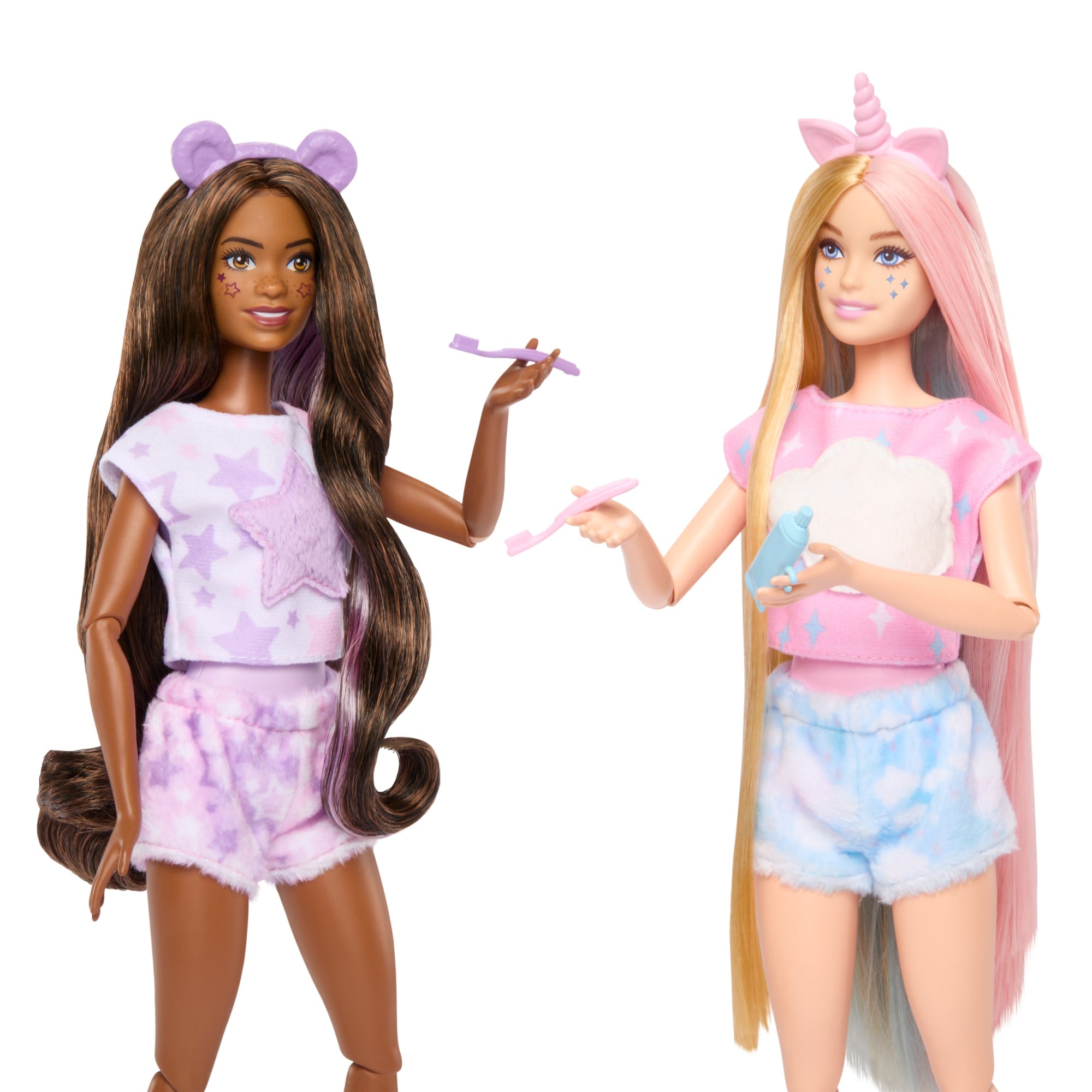Barbie Dolls | Cutie Reveal Sleepover Gift Set | MATTEL