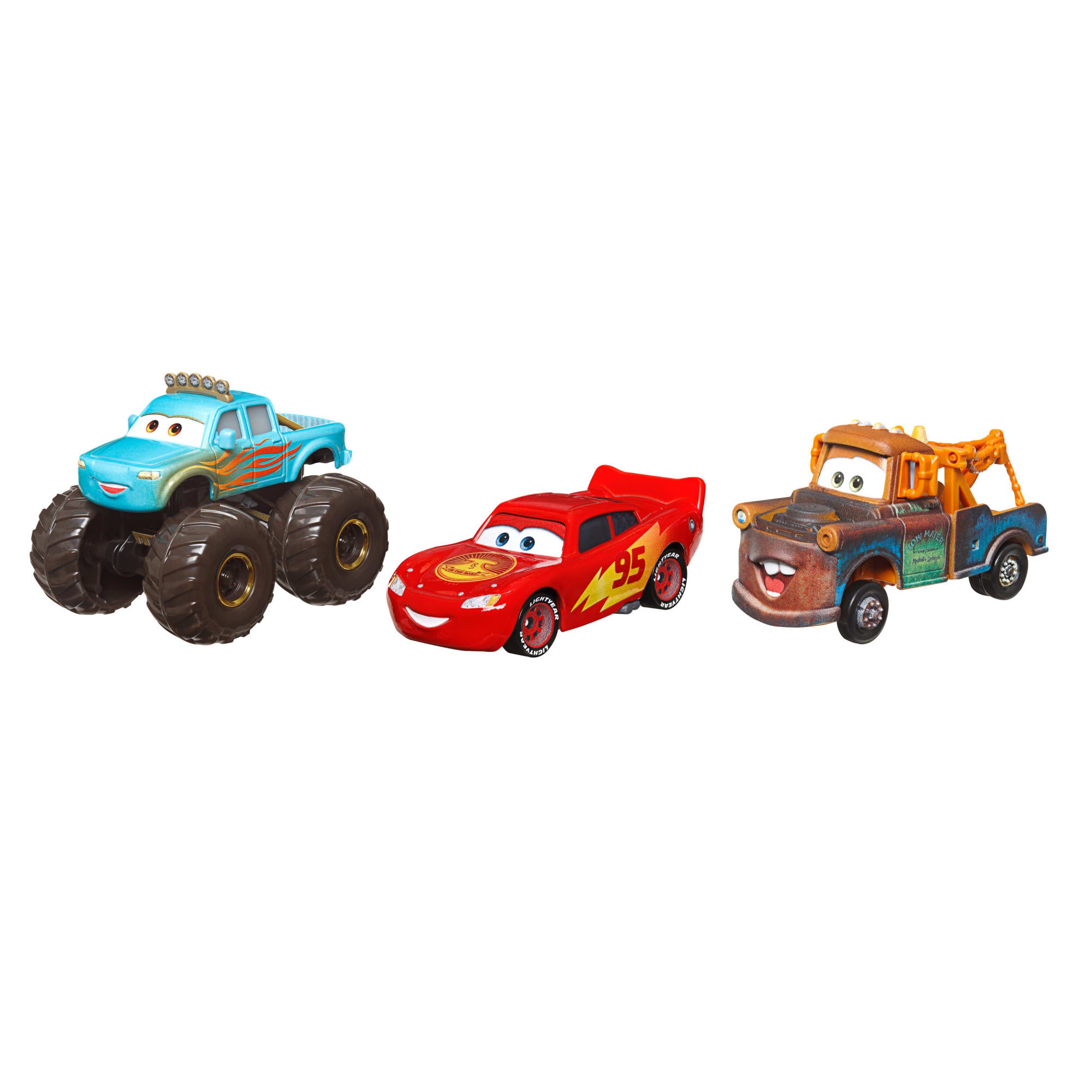Disney and Pixar Cars Mini Racers 3-Pack
