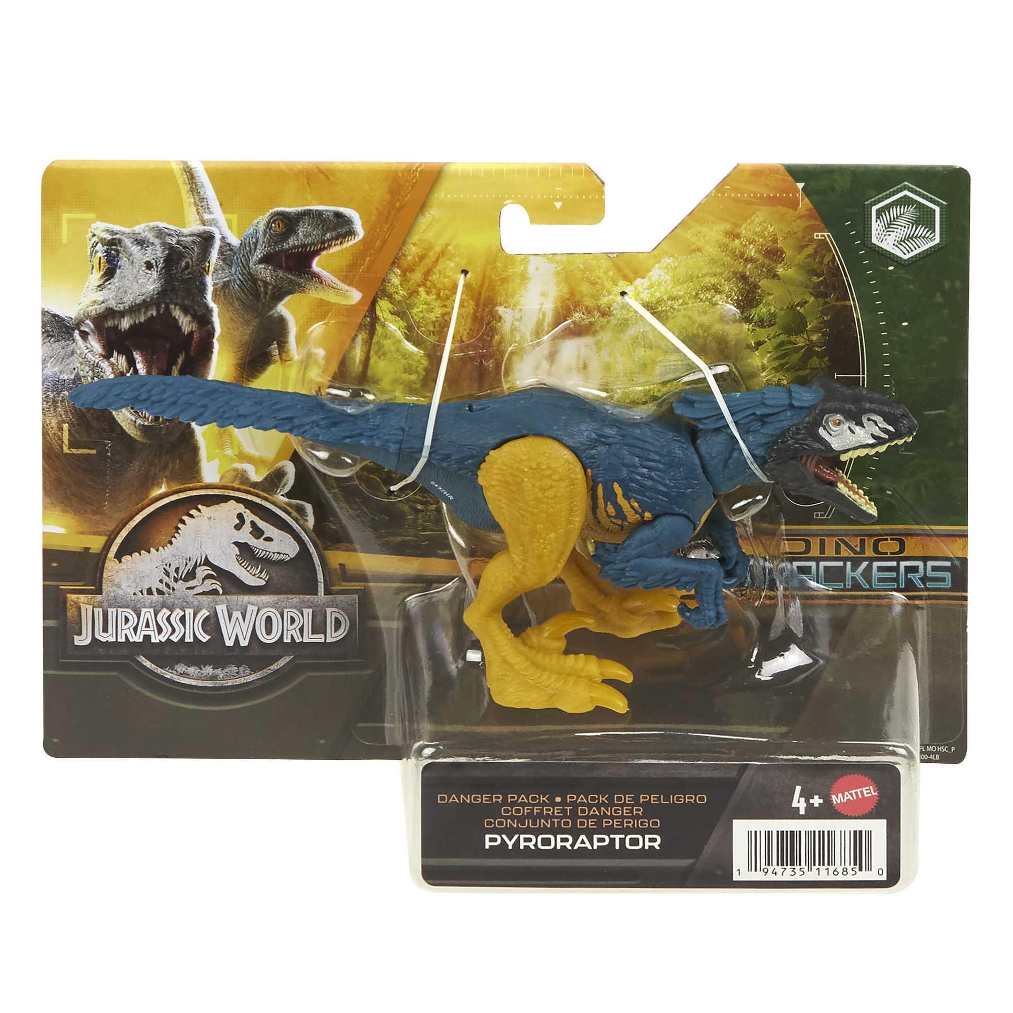 Jurassic World Dinossauro de Brinquedo Pyroraptor Perigoso