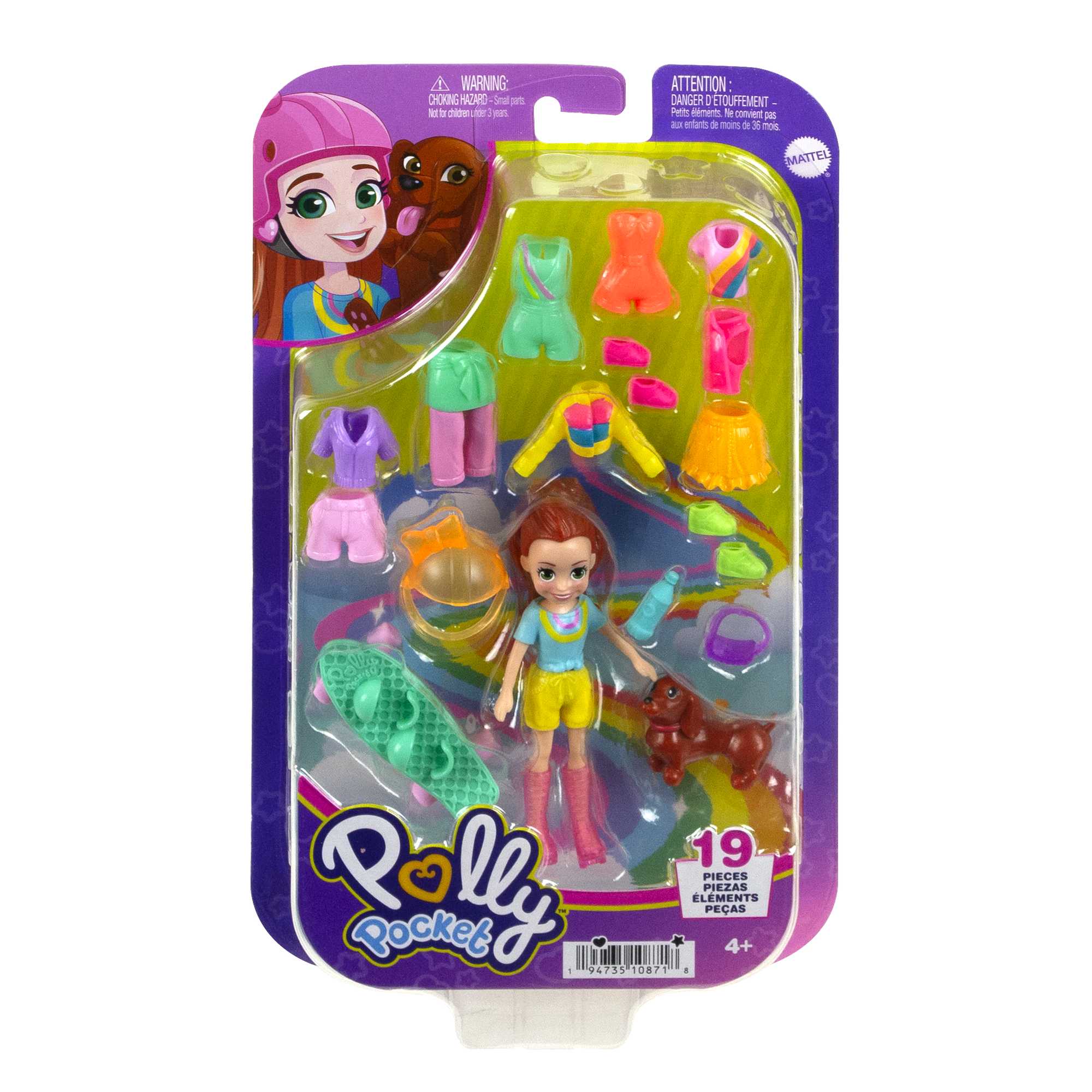 Polly Pocket Moda Sorpresa SET POLLY POCKET GVY57 MUÑECA PAQUETE